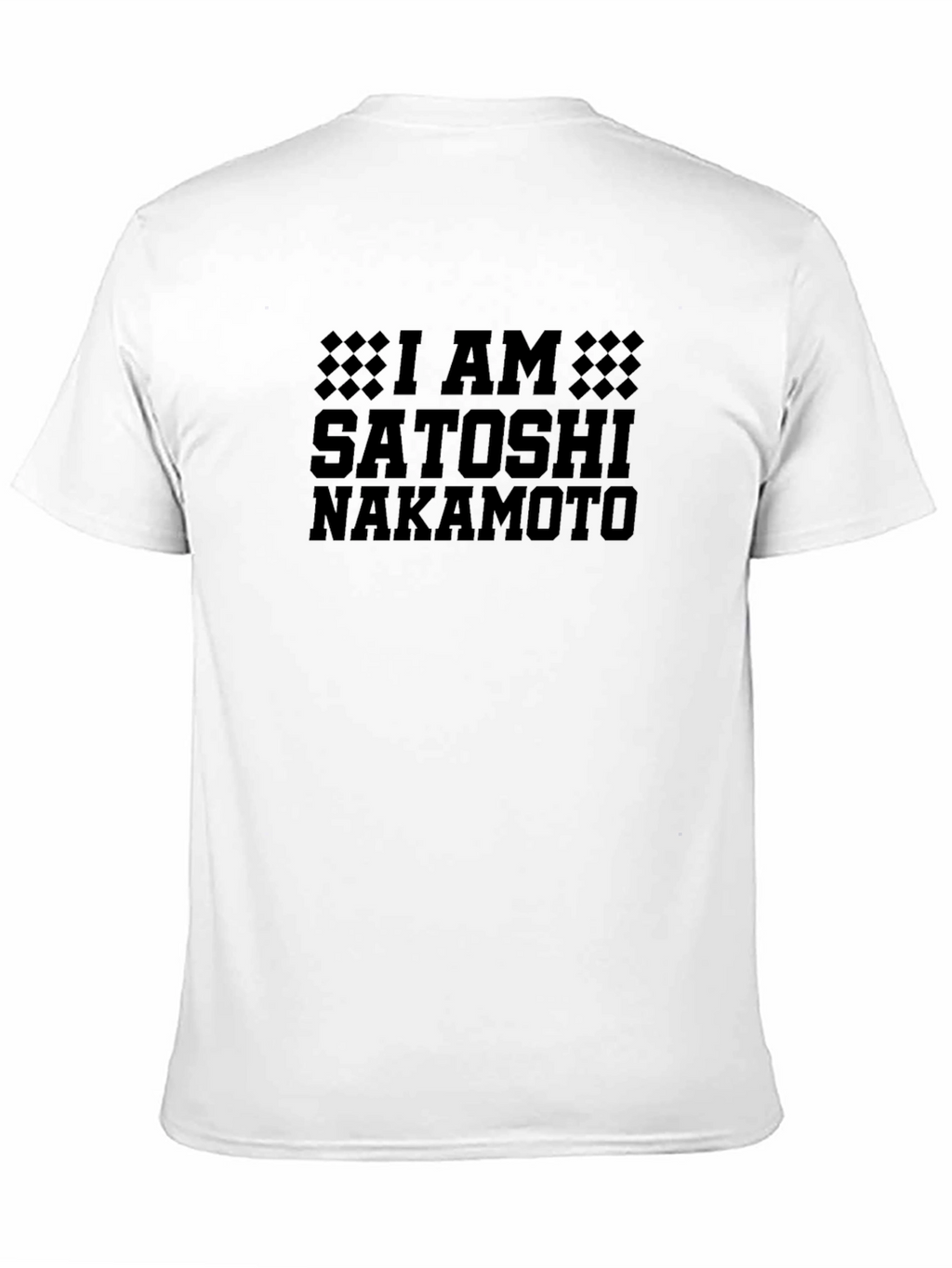 I Am Satoshi Nakamoto Black T-Shirt