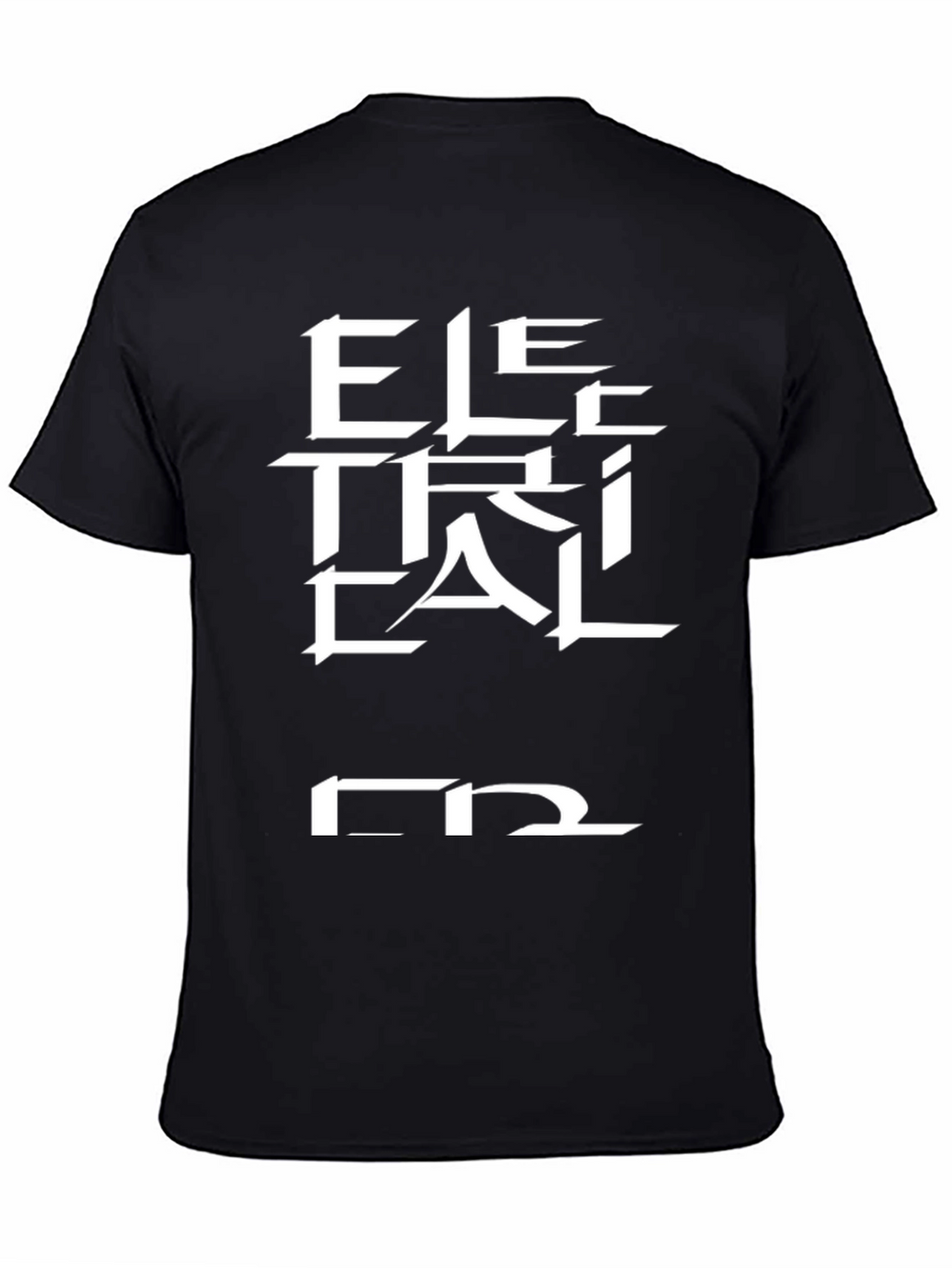 Electrical Engineer Black Graphic Tee