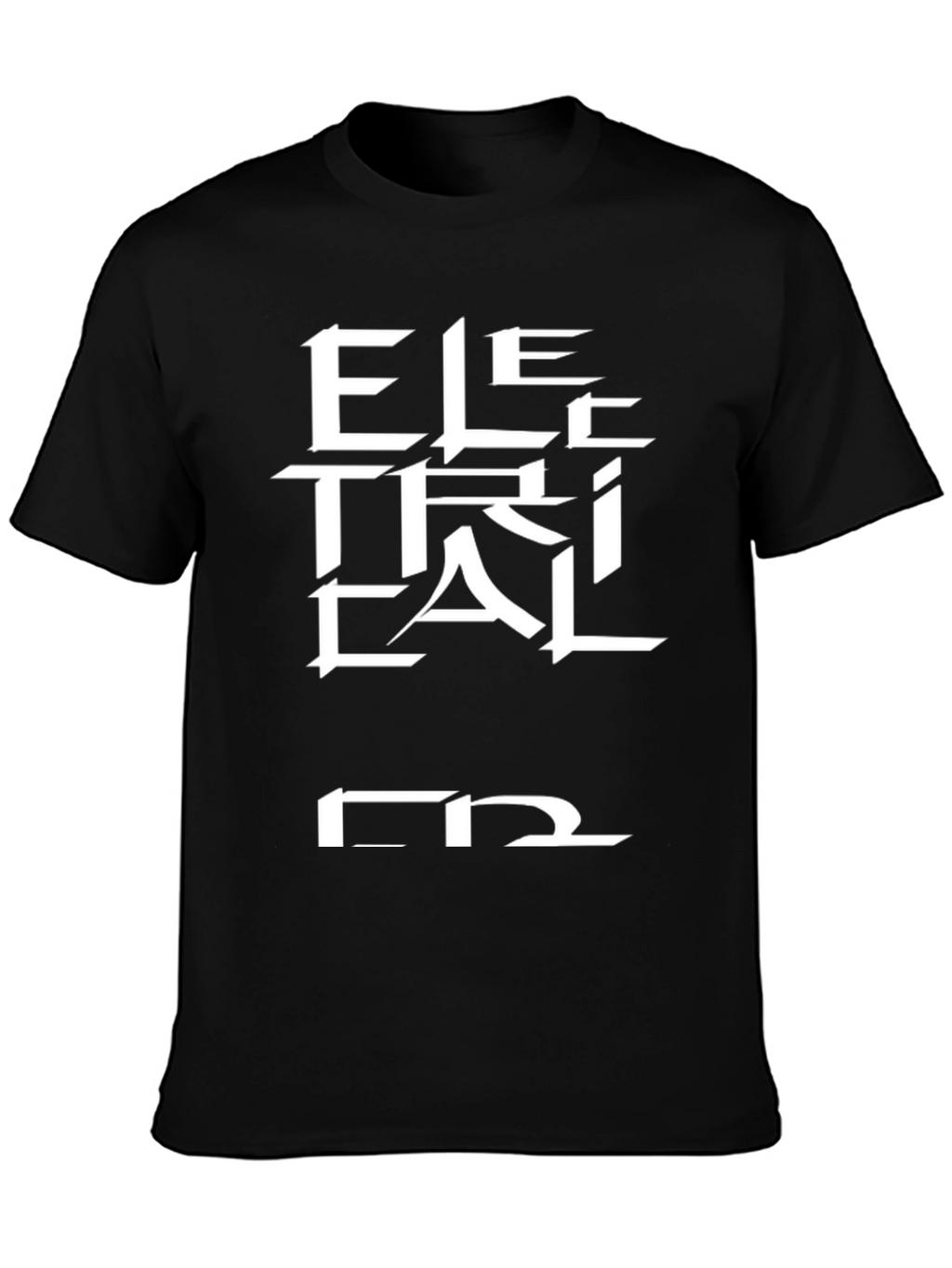 Electrical Engineer Black Graphic Tee