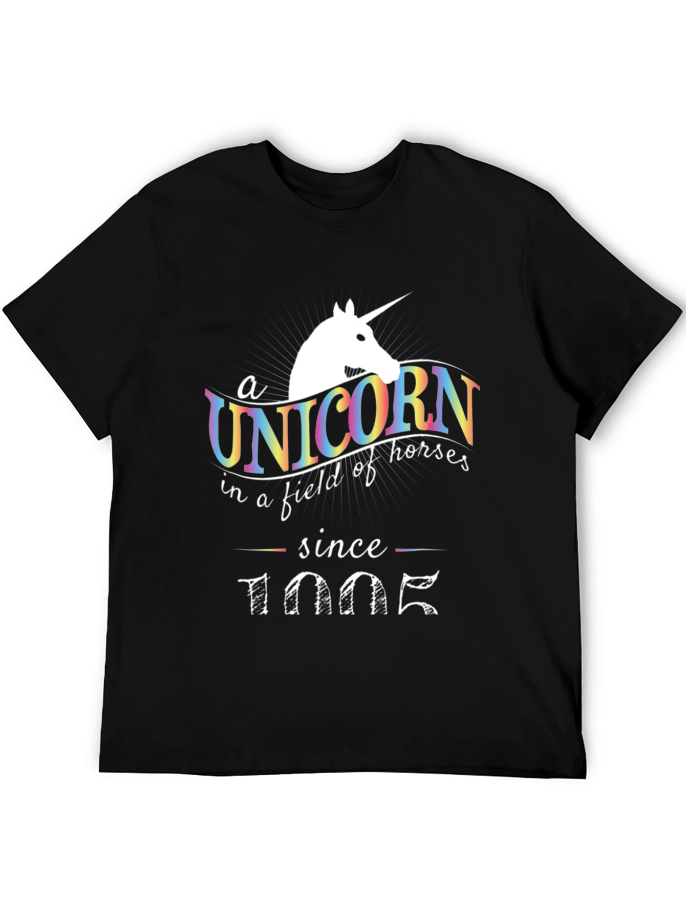 Unicorn Since 1005 T-Shirt | Novelty Graphic Tee