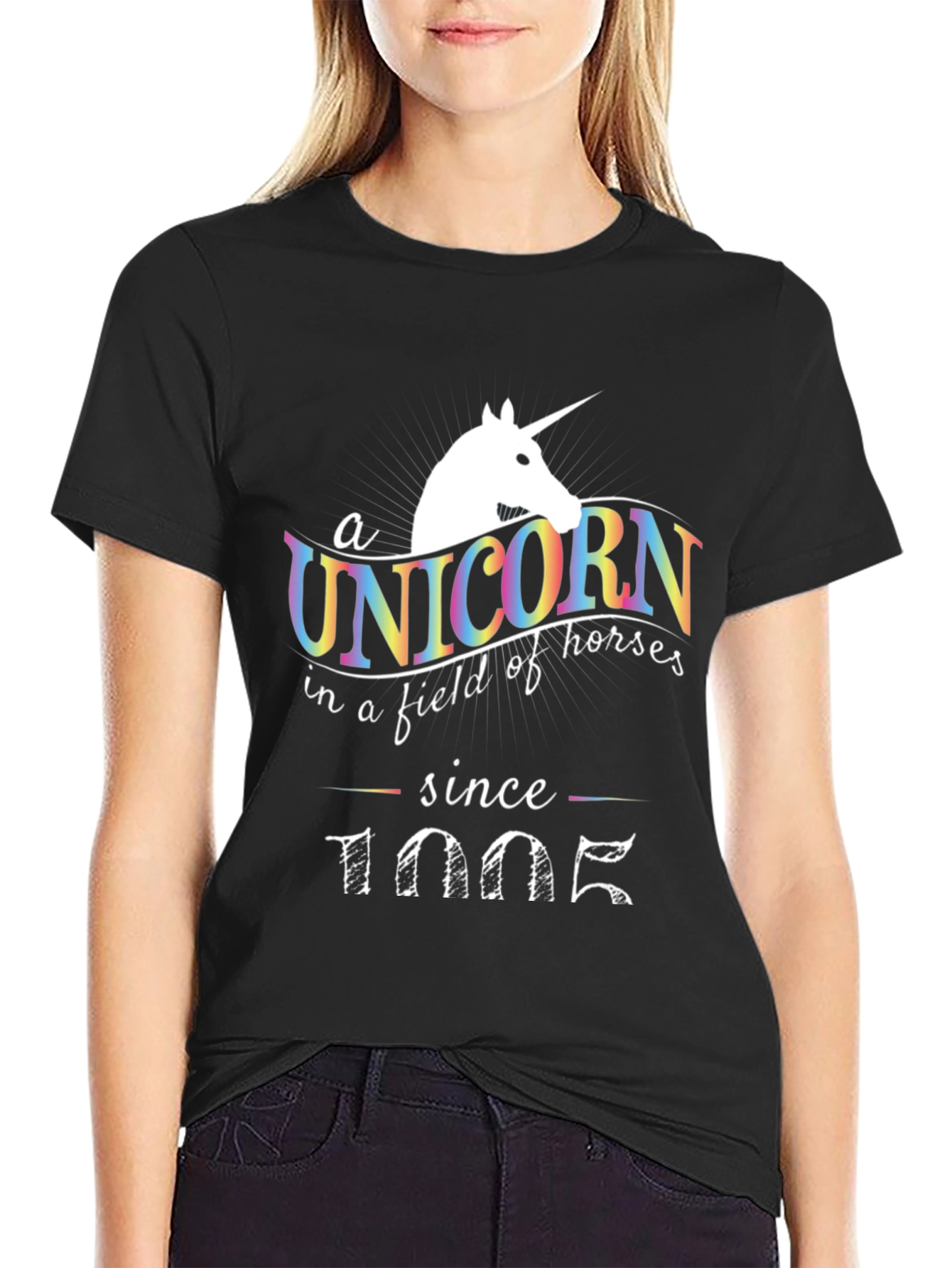 Unicorn Since 1005 T-Shirt | Novelty Graphic Tee
