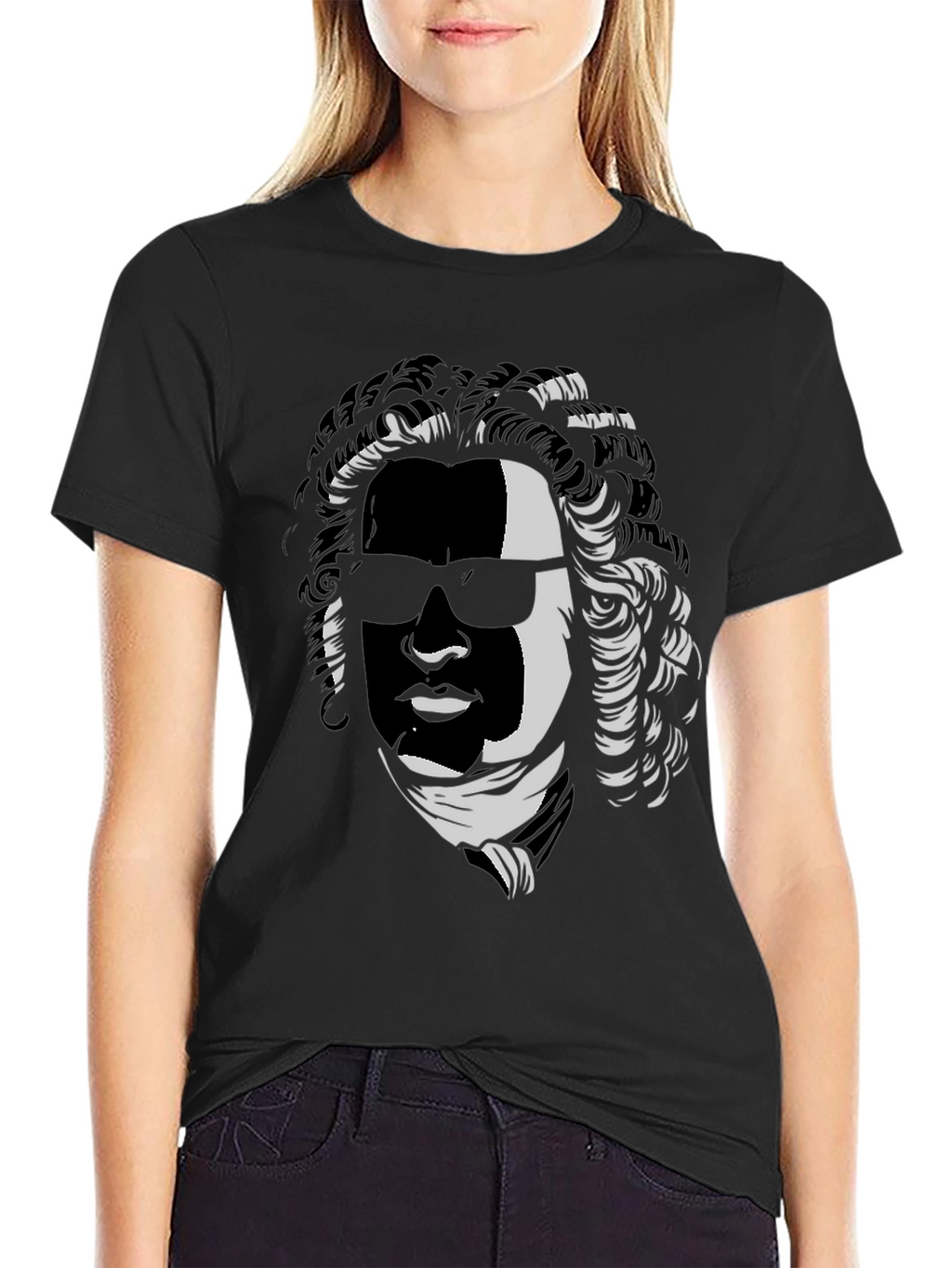 Cool Beethoven Graphic T-Shirt