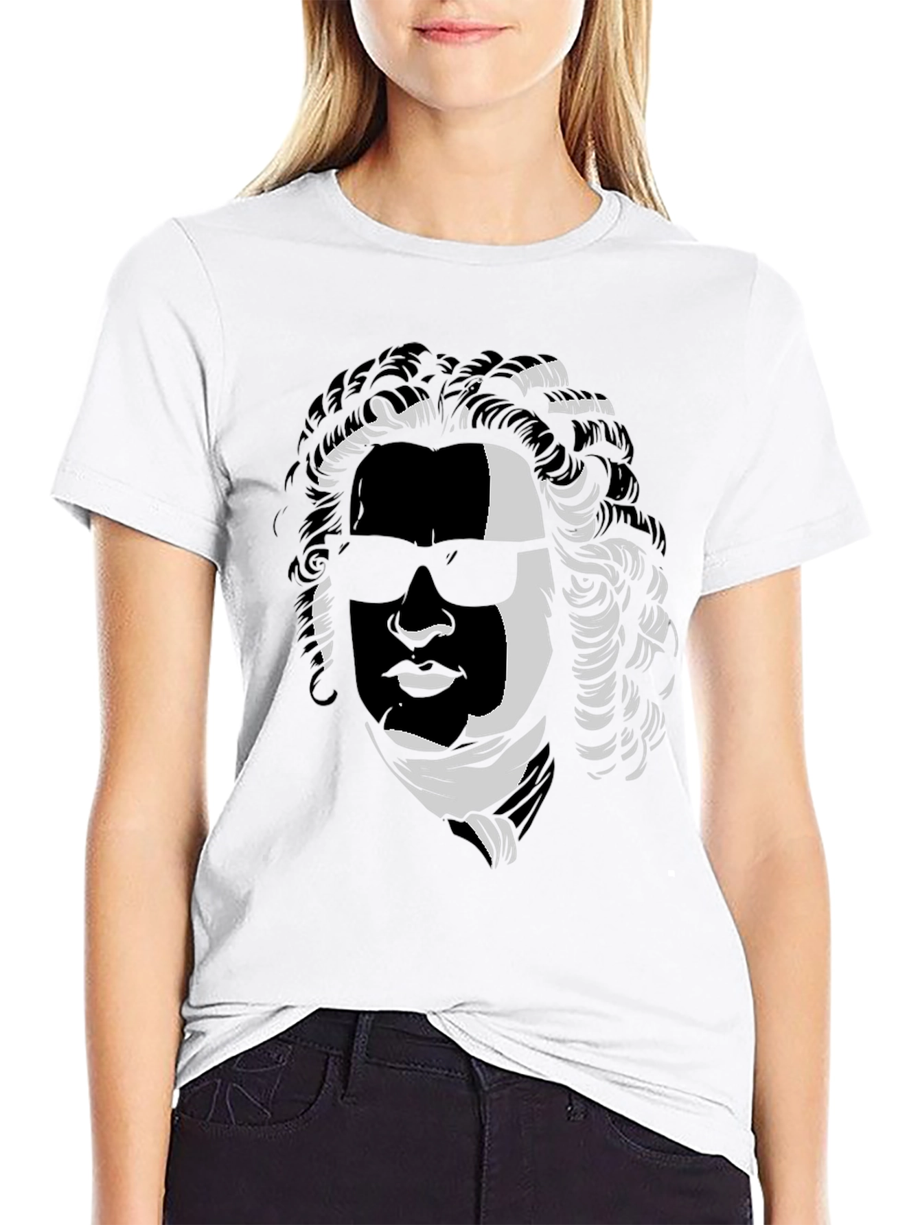 Cool Beethoven Graphic T-Shirt
