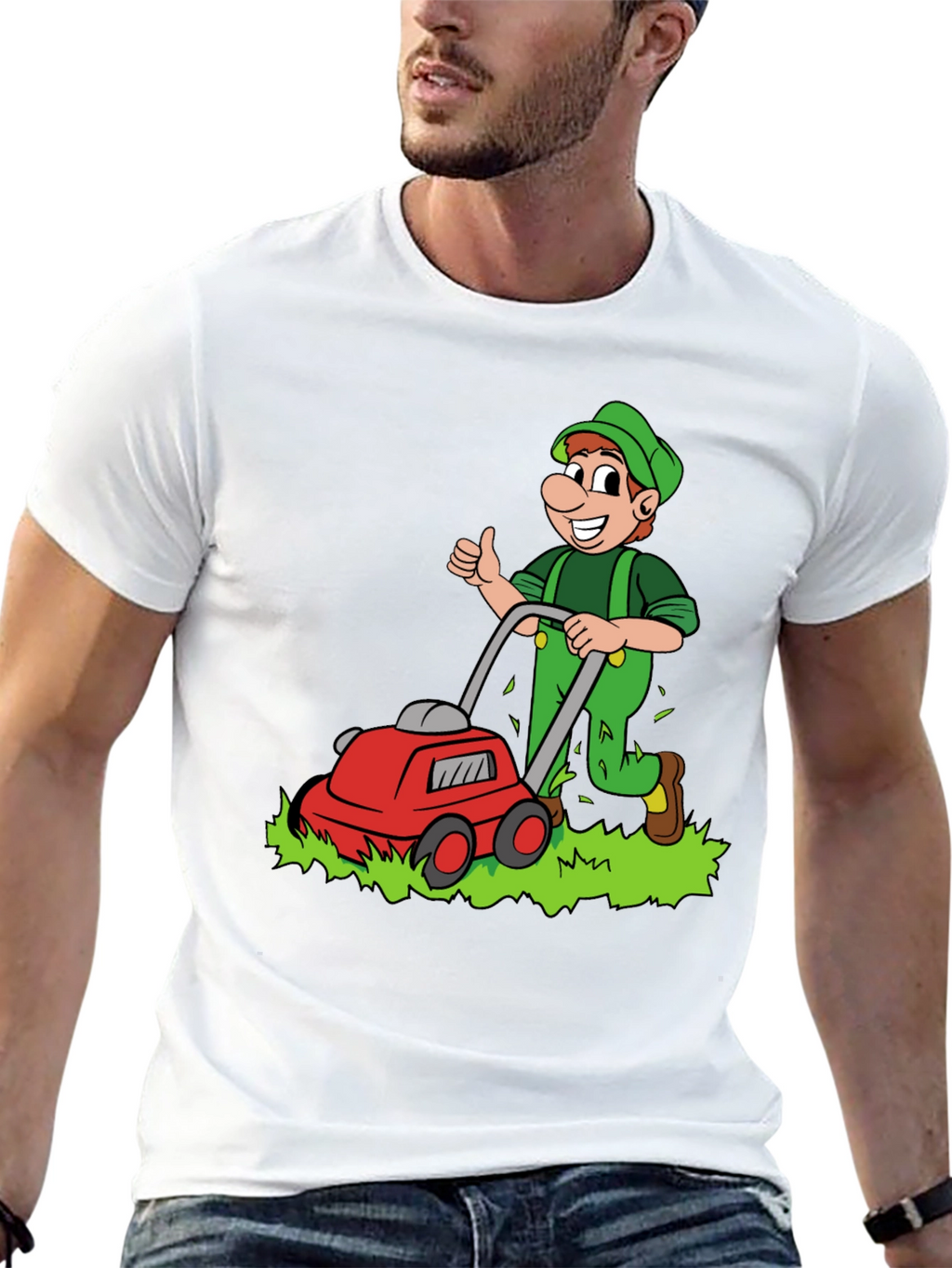 Cartoon Gardener T-Shirt