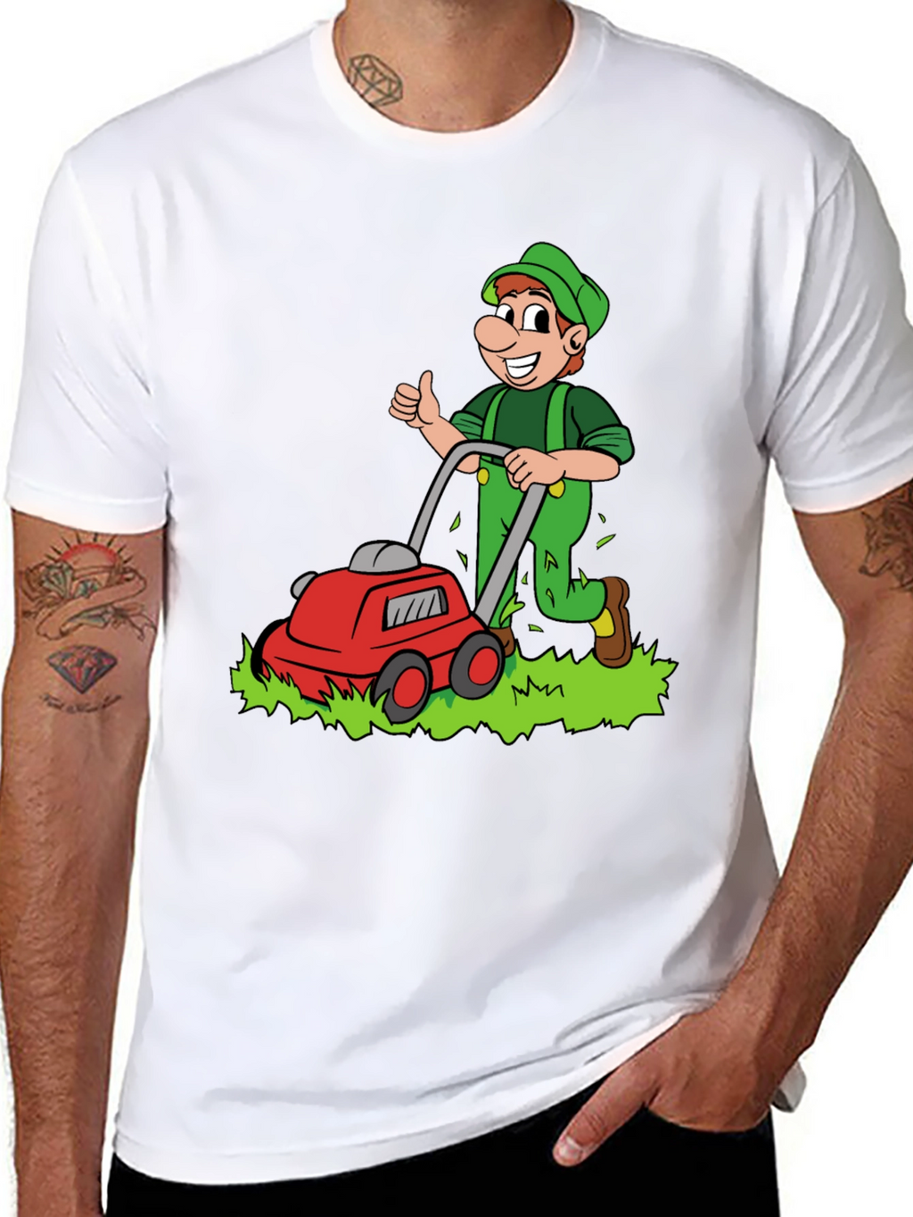 Cartoon Gardener T-Shirt