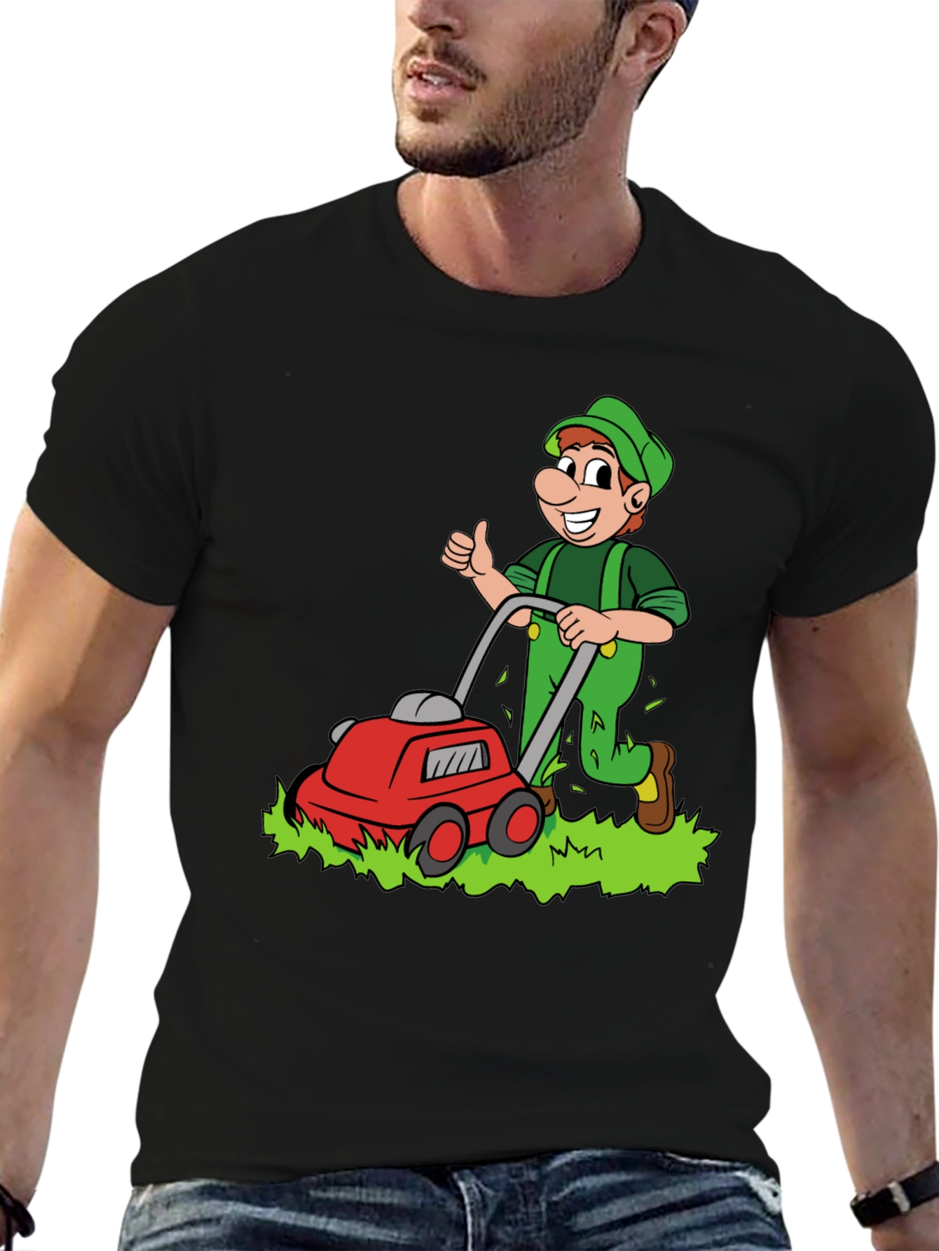 Cartoon Gardener T-Shirt