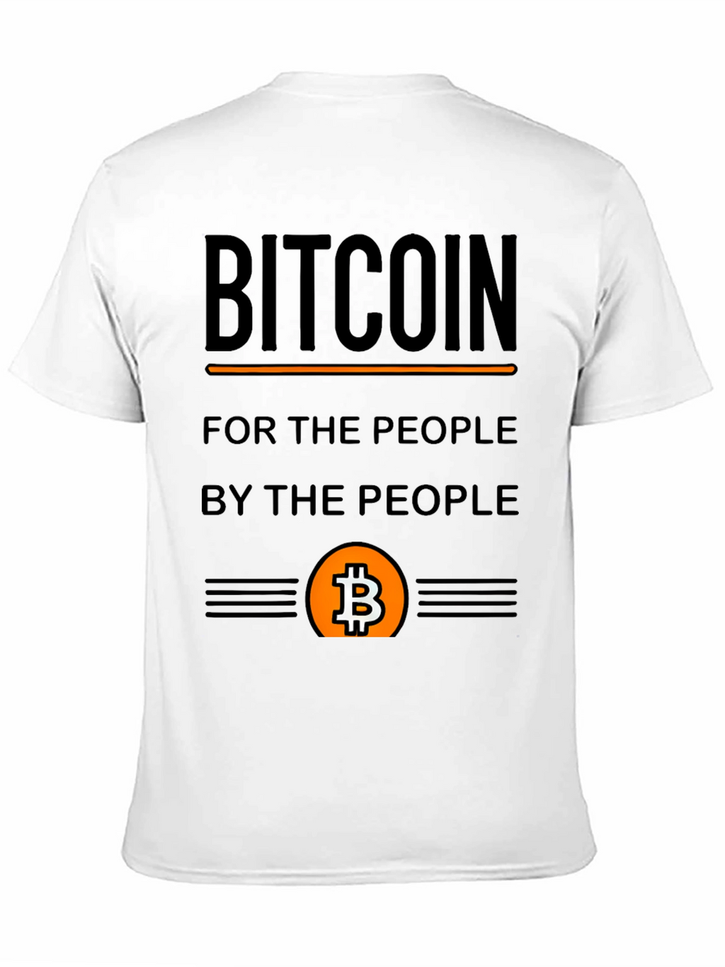 Bitcoin For The People T-Shirt Crypto Tee