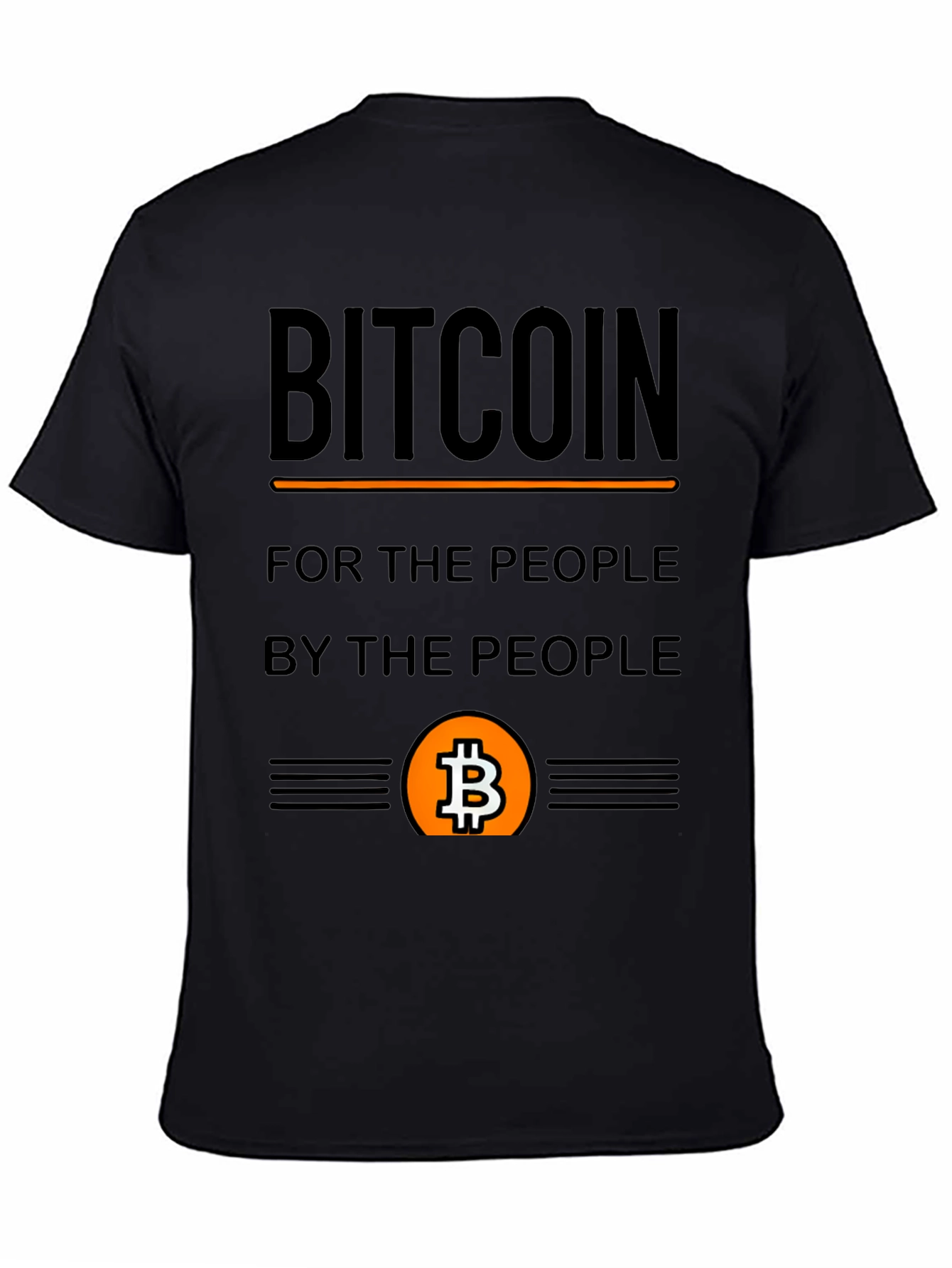 Bitcoin For The People T-Shirt Crypto Tee
