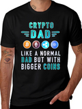 Crypto Dad Black T-Shirt