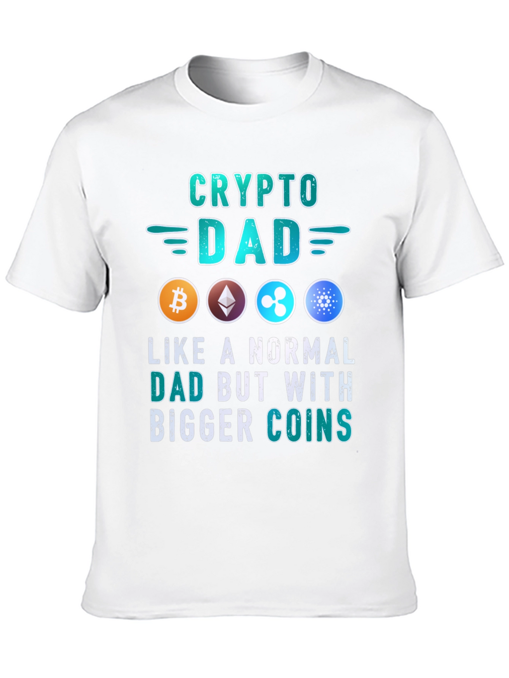 Crypto Dad Black T-Shirt
