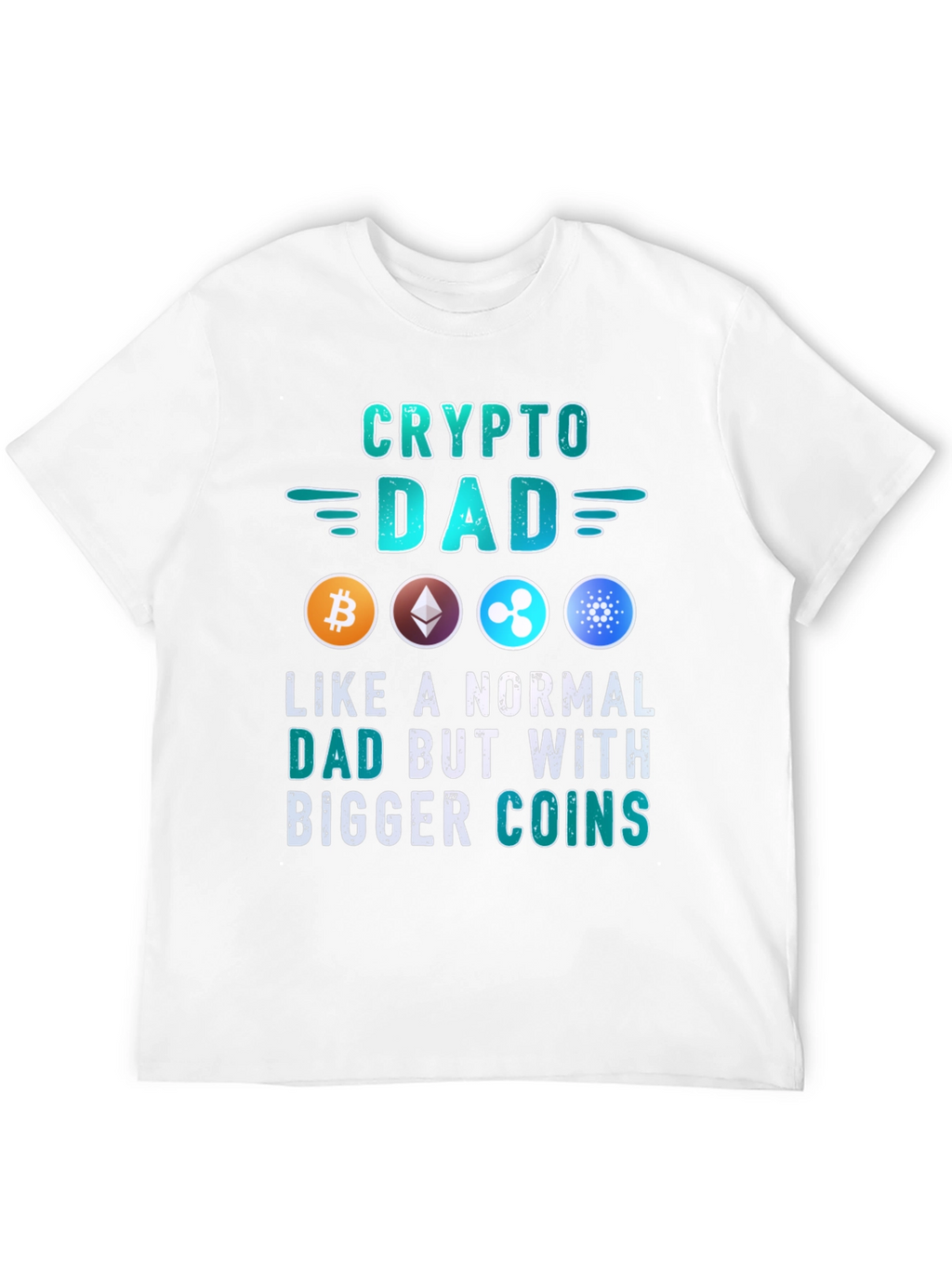 Crypto Dad Black T-Shirt