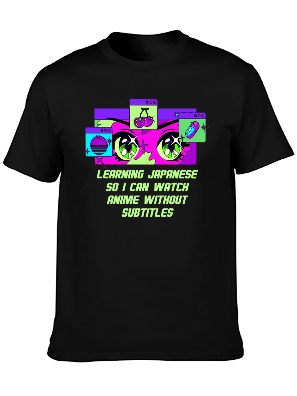 Anime Lover T-Shirt - Learning Japanese Manga Tee