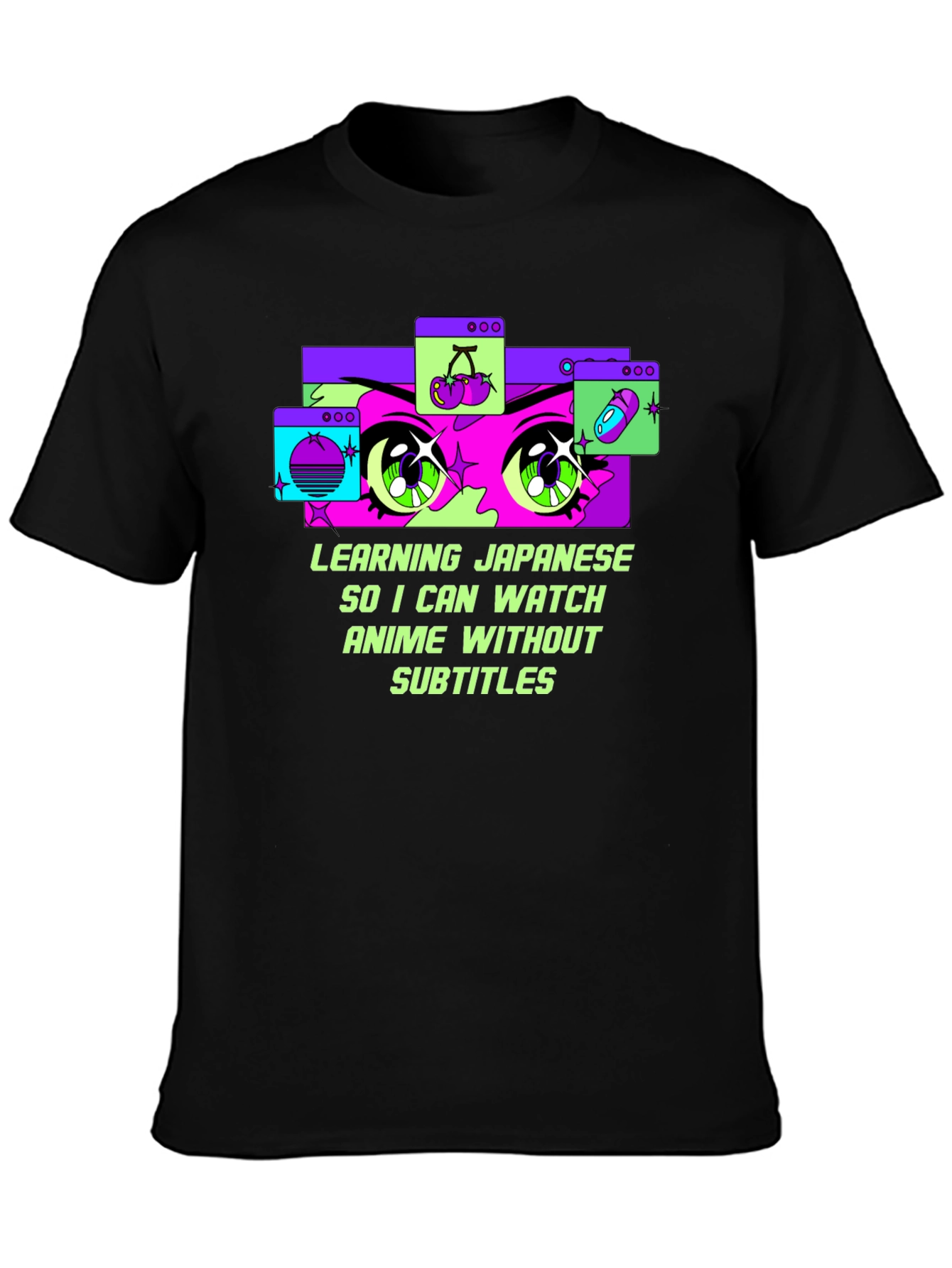Anime Lover T-Shirt - Learning Japanese Manga Tee