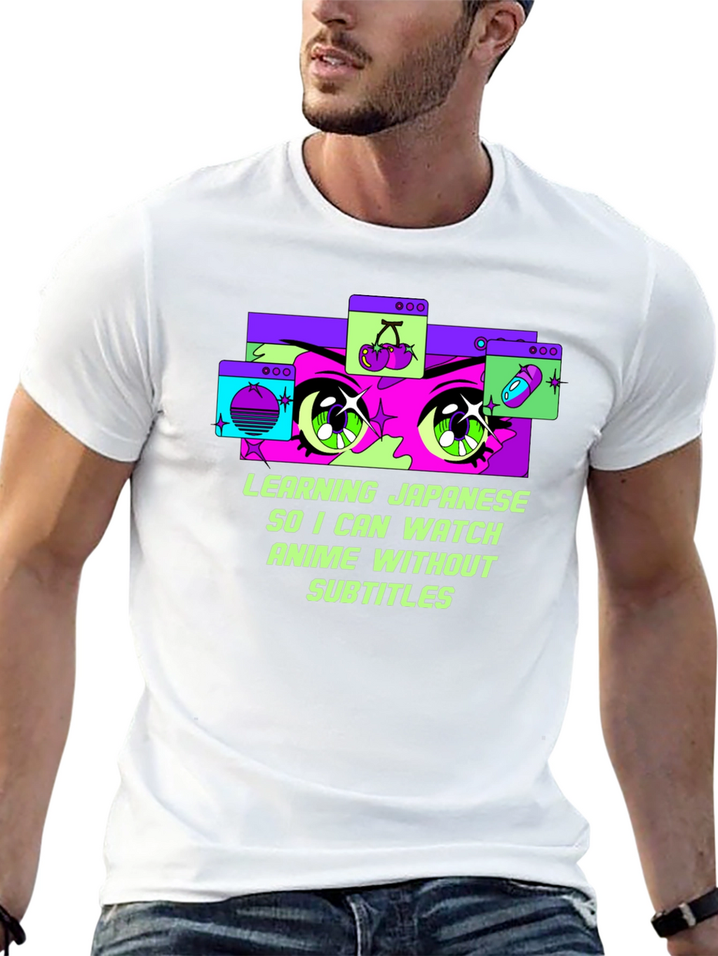 Anime Lover T-Shirt - Learning Japanese Manga Tee