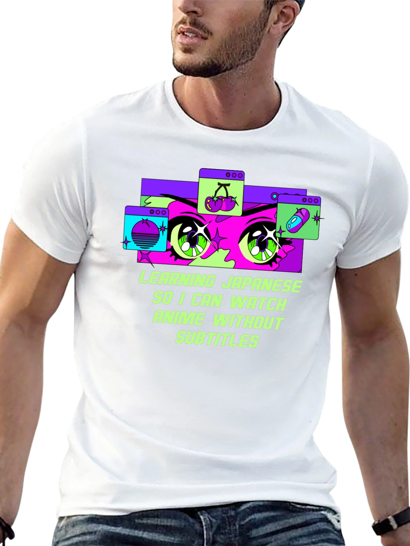 Anime Lover T-Shirt - Learning Japanese Manga Tee