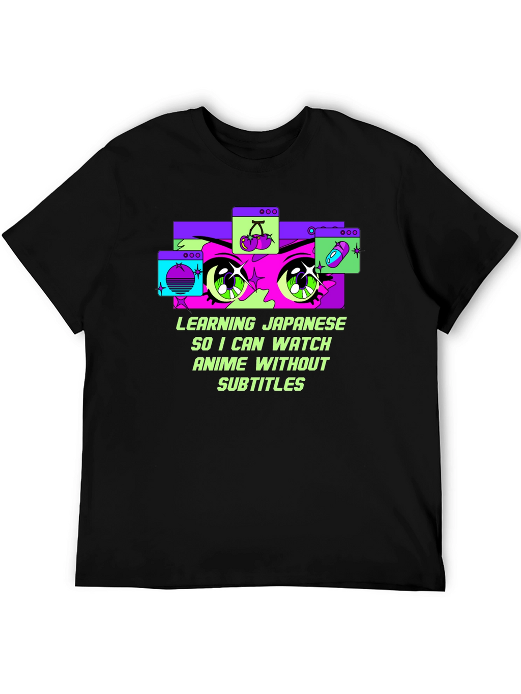 Anime Lover T-Shirt - Learning Japanese Manga Tee