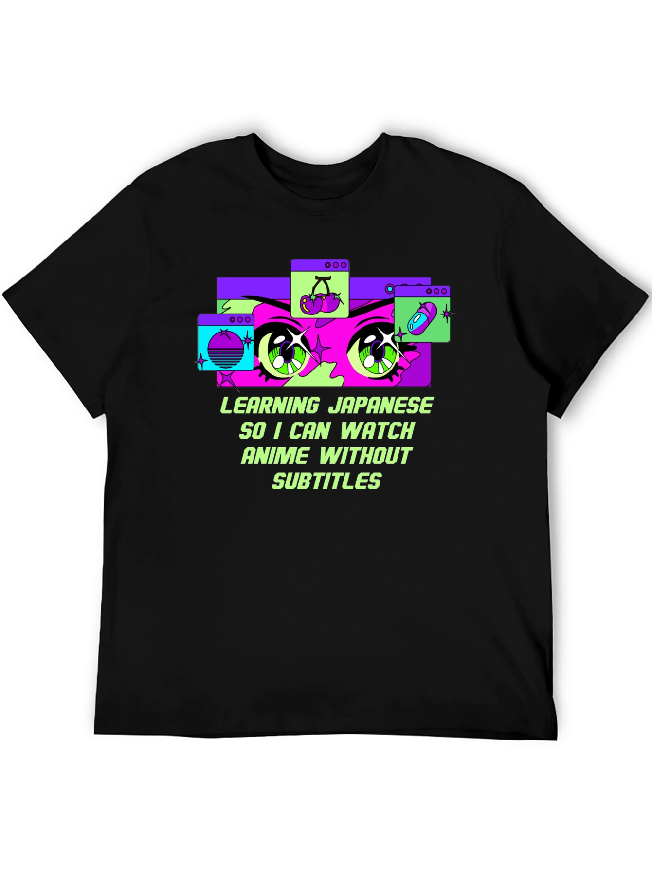 Anime Lover T-Shirt - Learning Japanese Manga Tee
