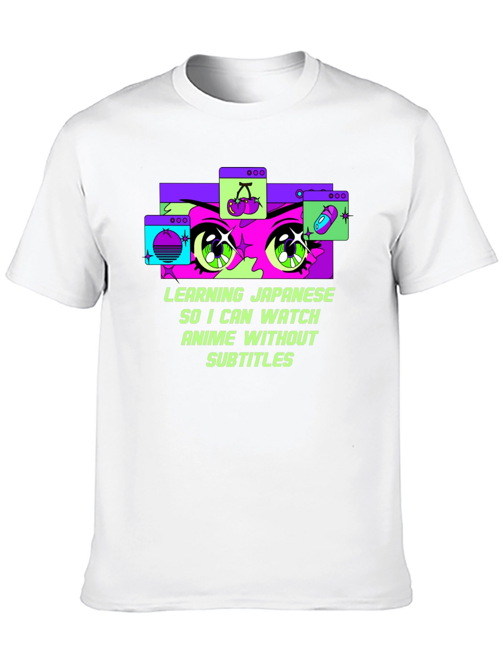 Anime Lover T-Shirt - Learning Japanese Manga Tee