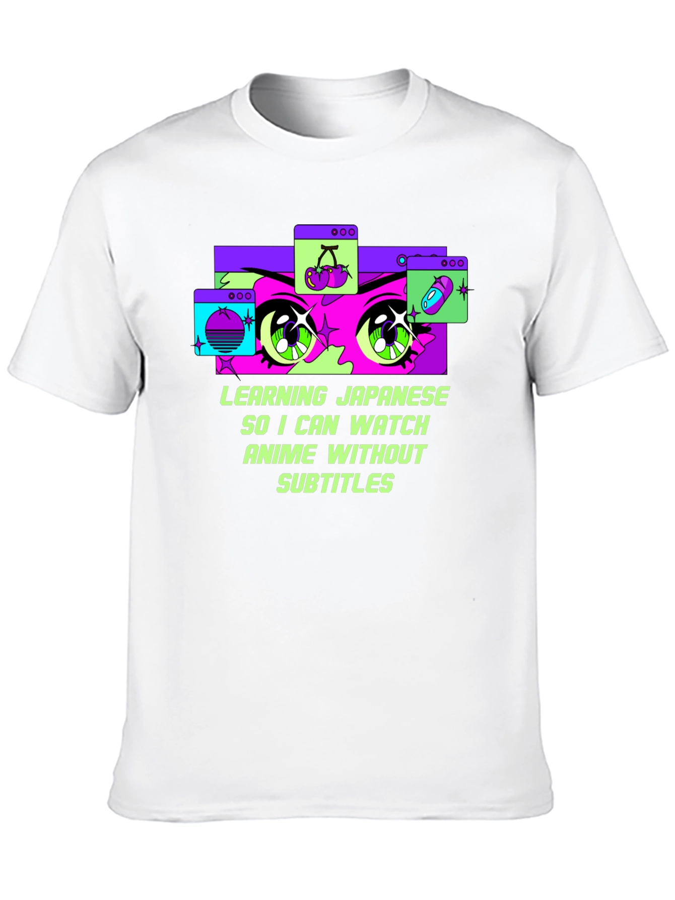 Anime Lover T-Shirt - Learning Japanese Manga Tee