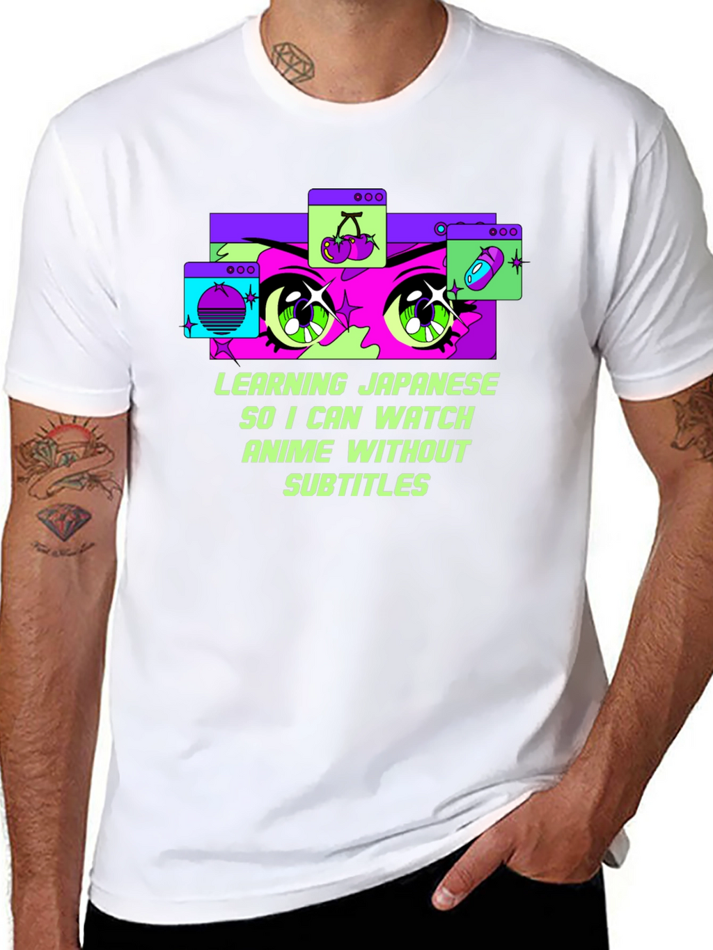 Anime Lover T-Shirt - Learning Japanese Manga Tee
