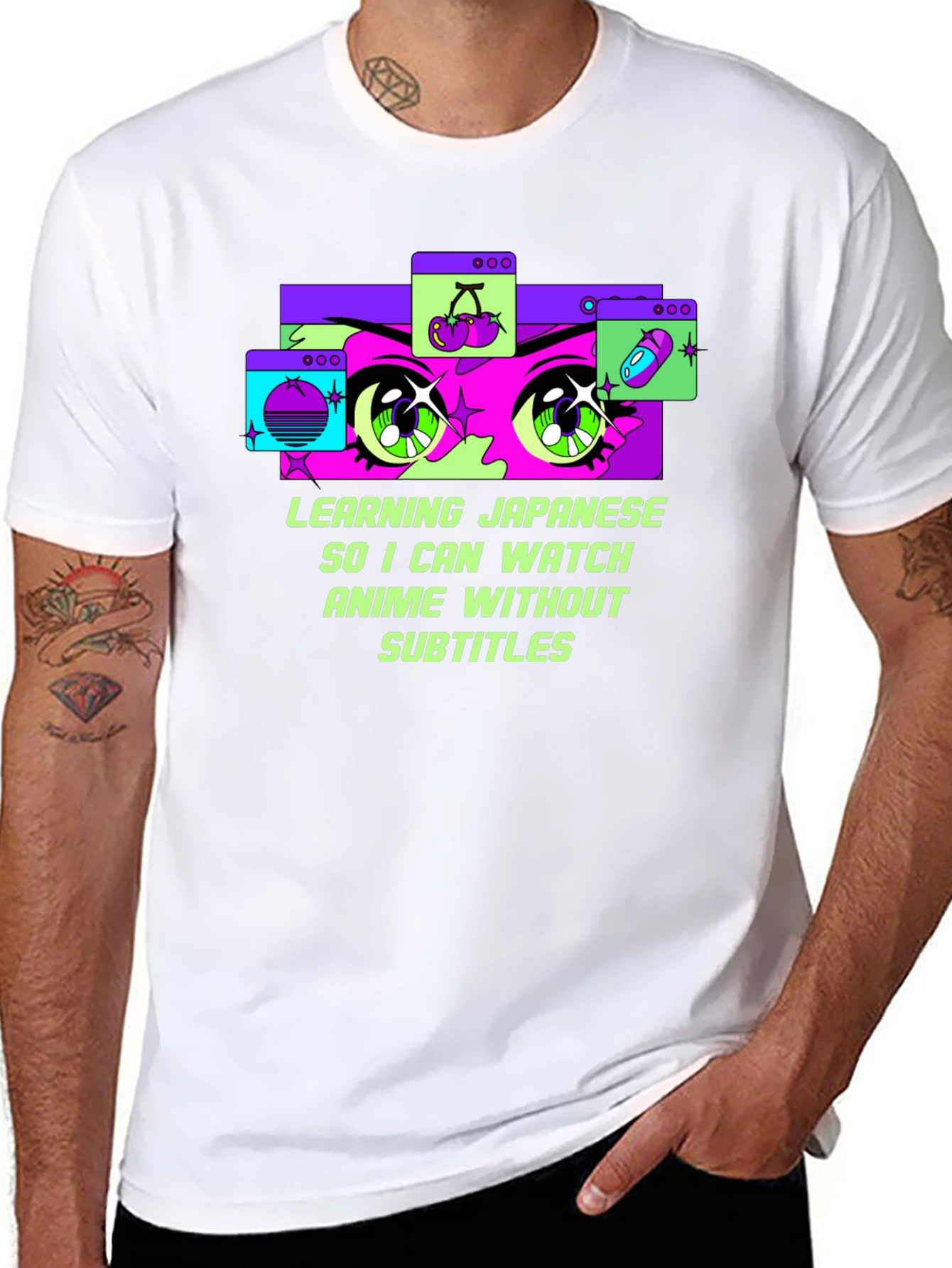 Anime Lover T-Shirt - Learning Japanese Manga Tee