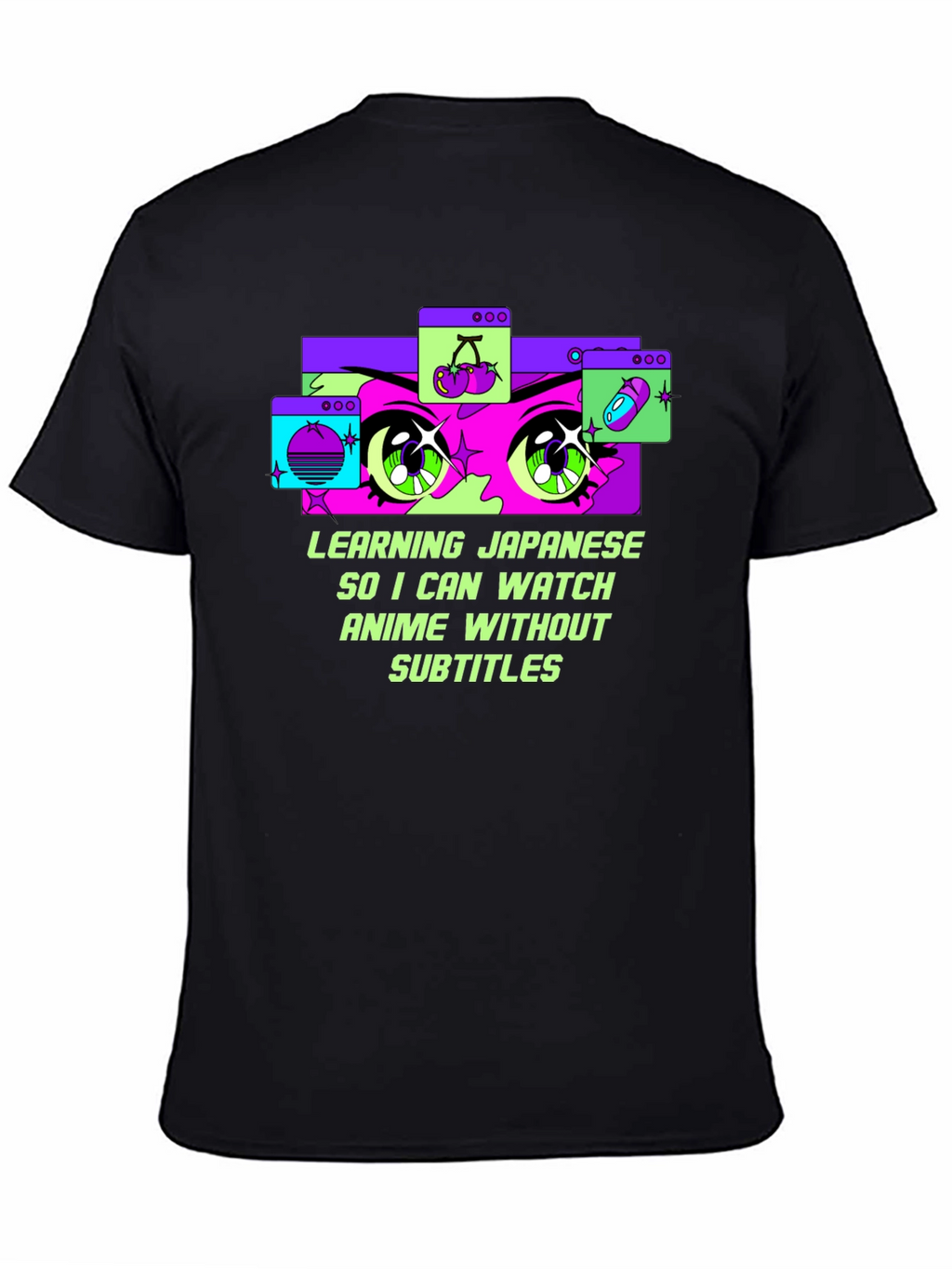 Anime Lover T-Shirt - Learning Japanese Manga Tee