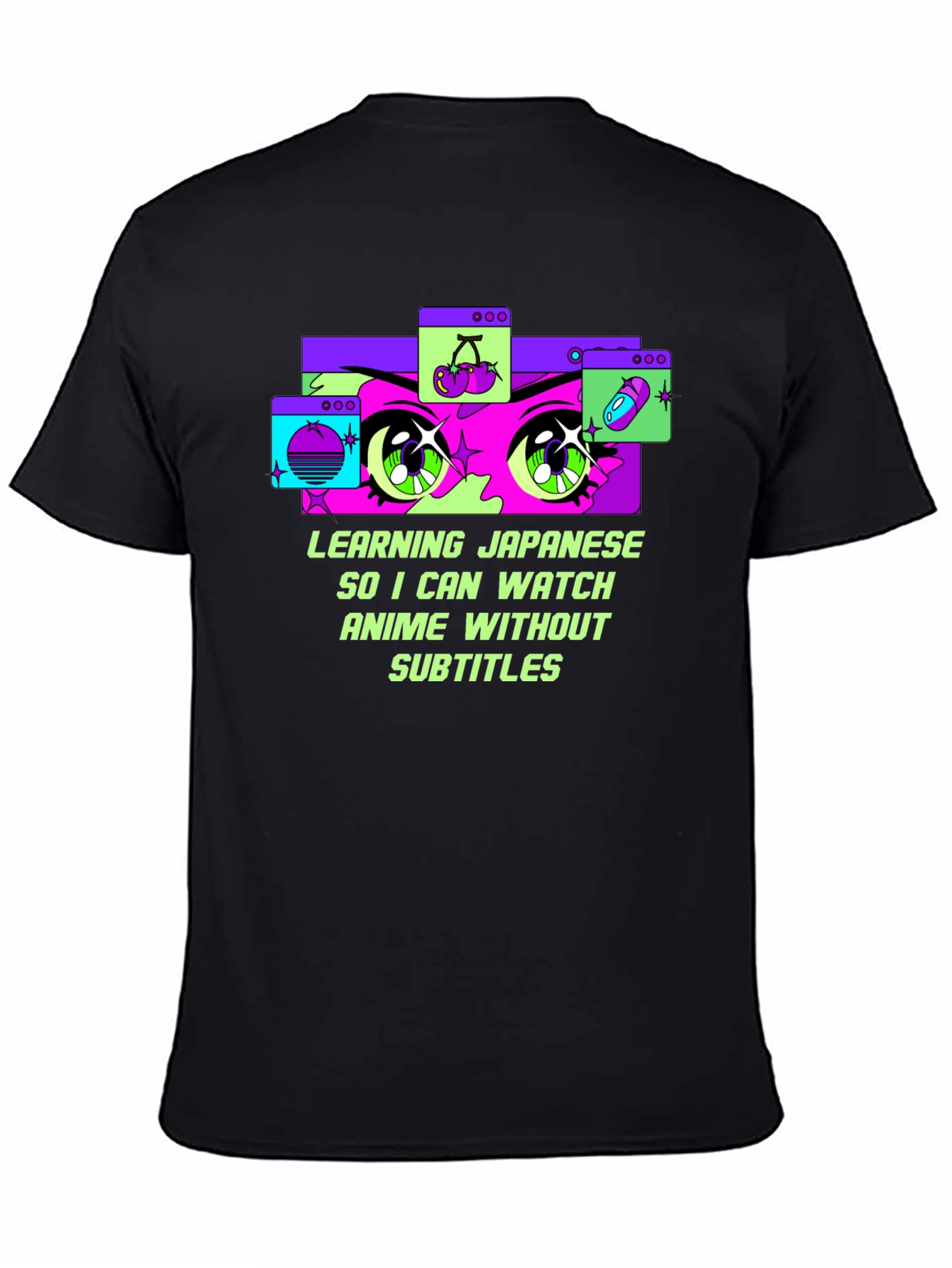 Anime Lover T-Shirt - Learning Japanese Manga Tee