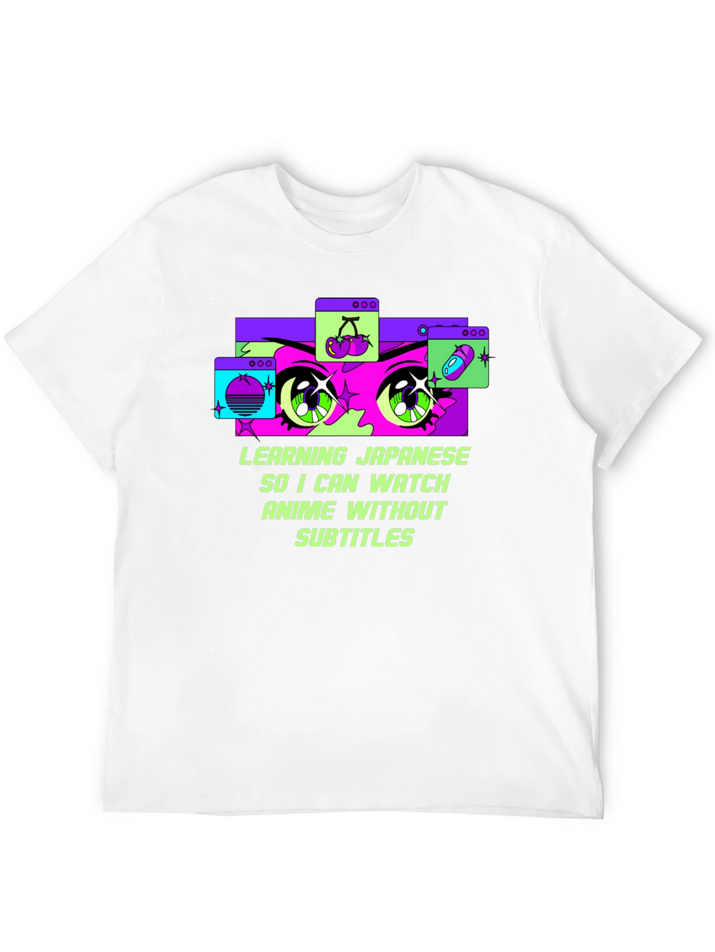 Anime Lover T-Shirt - Learning Japanese Manga Tee