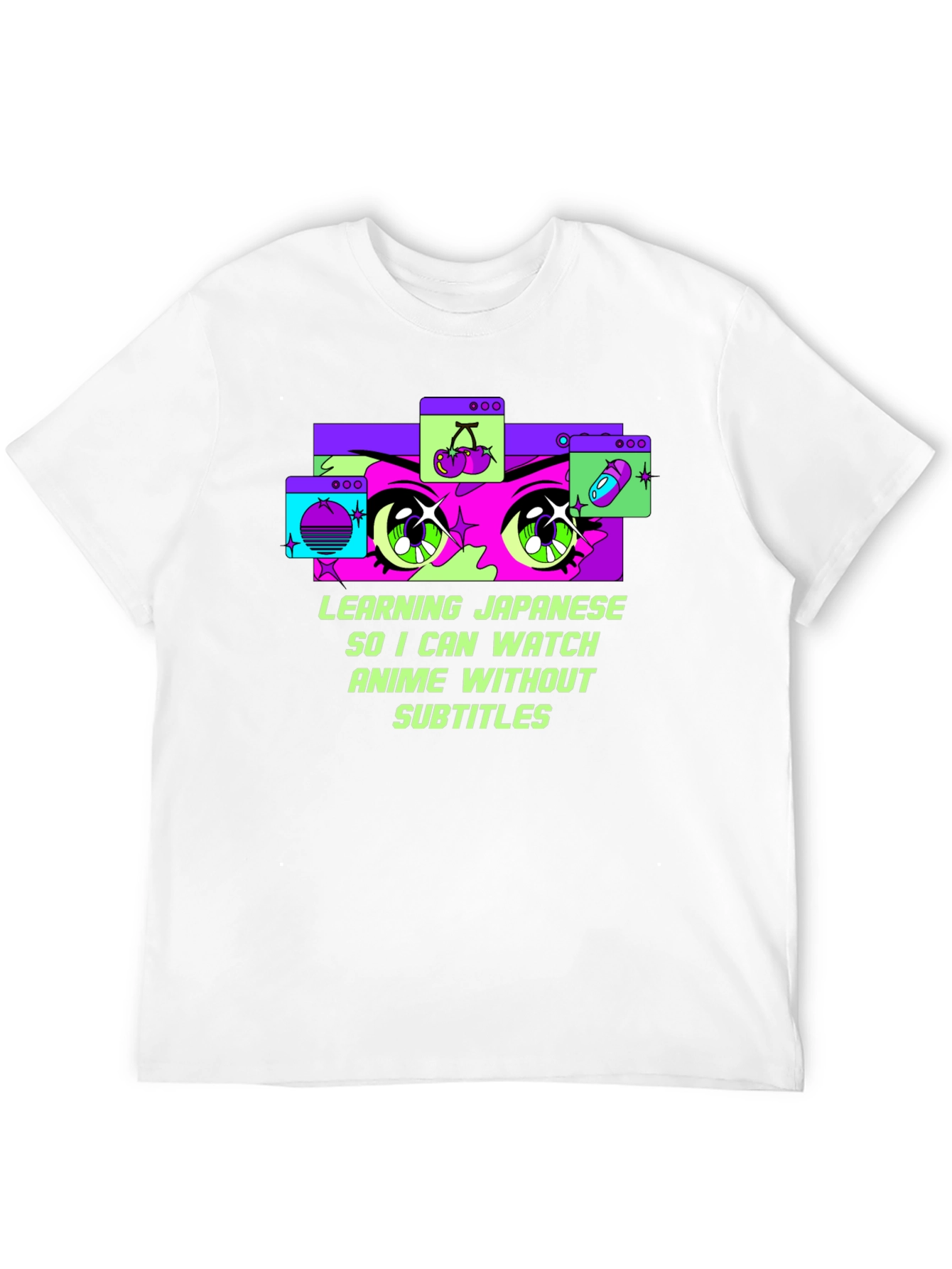 Anime Lover T-Shirt - Learning Japanese Manga Tee