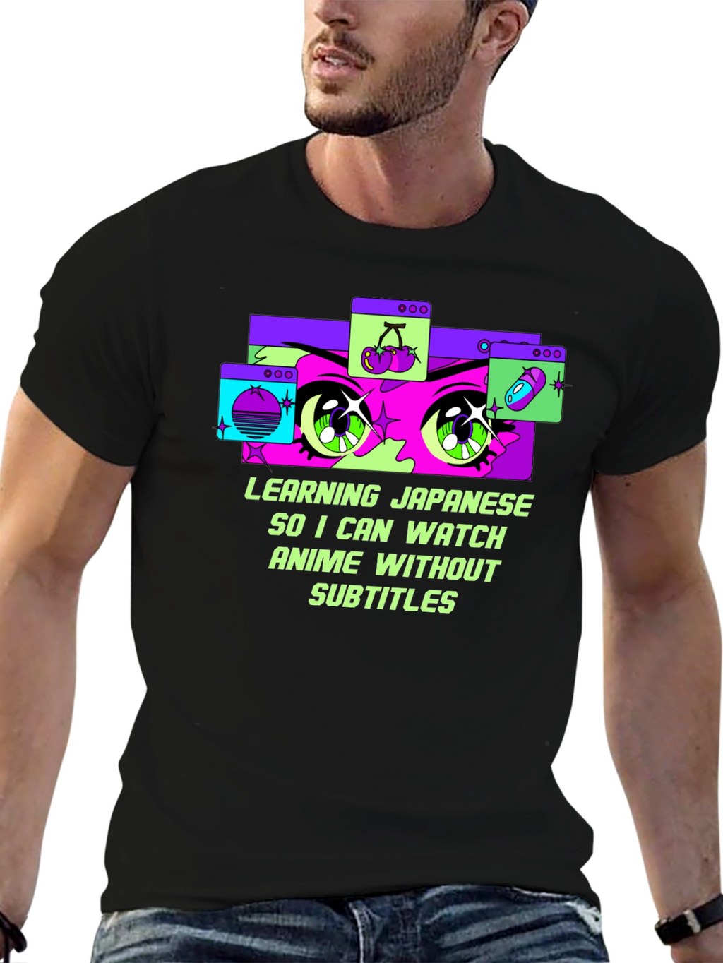 Anime Lover T-Shirt - Learning Japanese Manga Tee