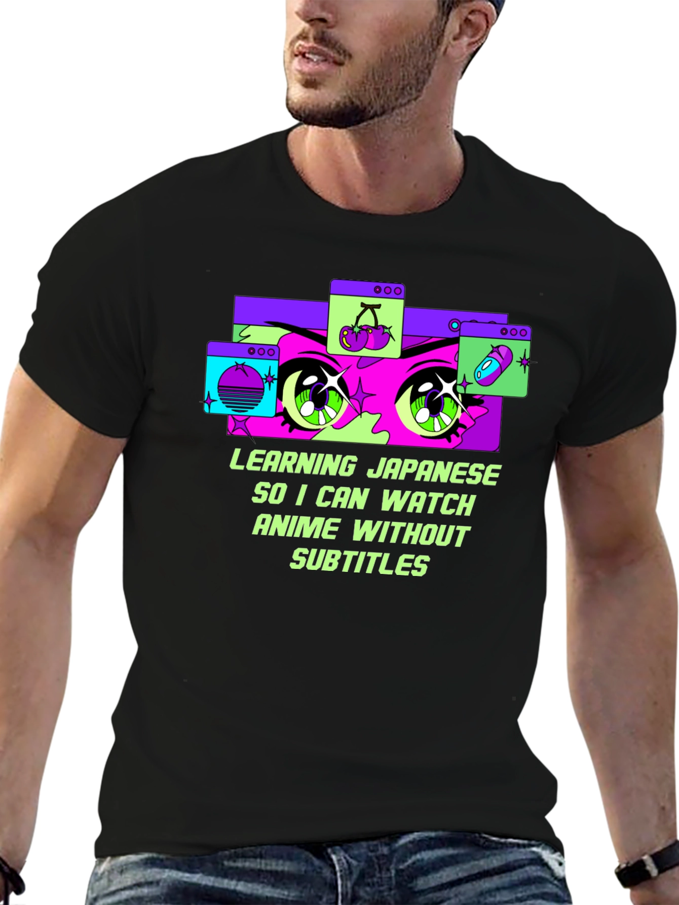 Anime Lover T-Shirt - Learning Japanese Manga Tee