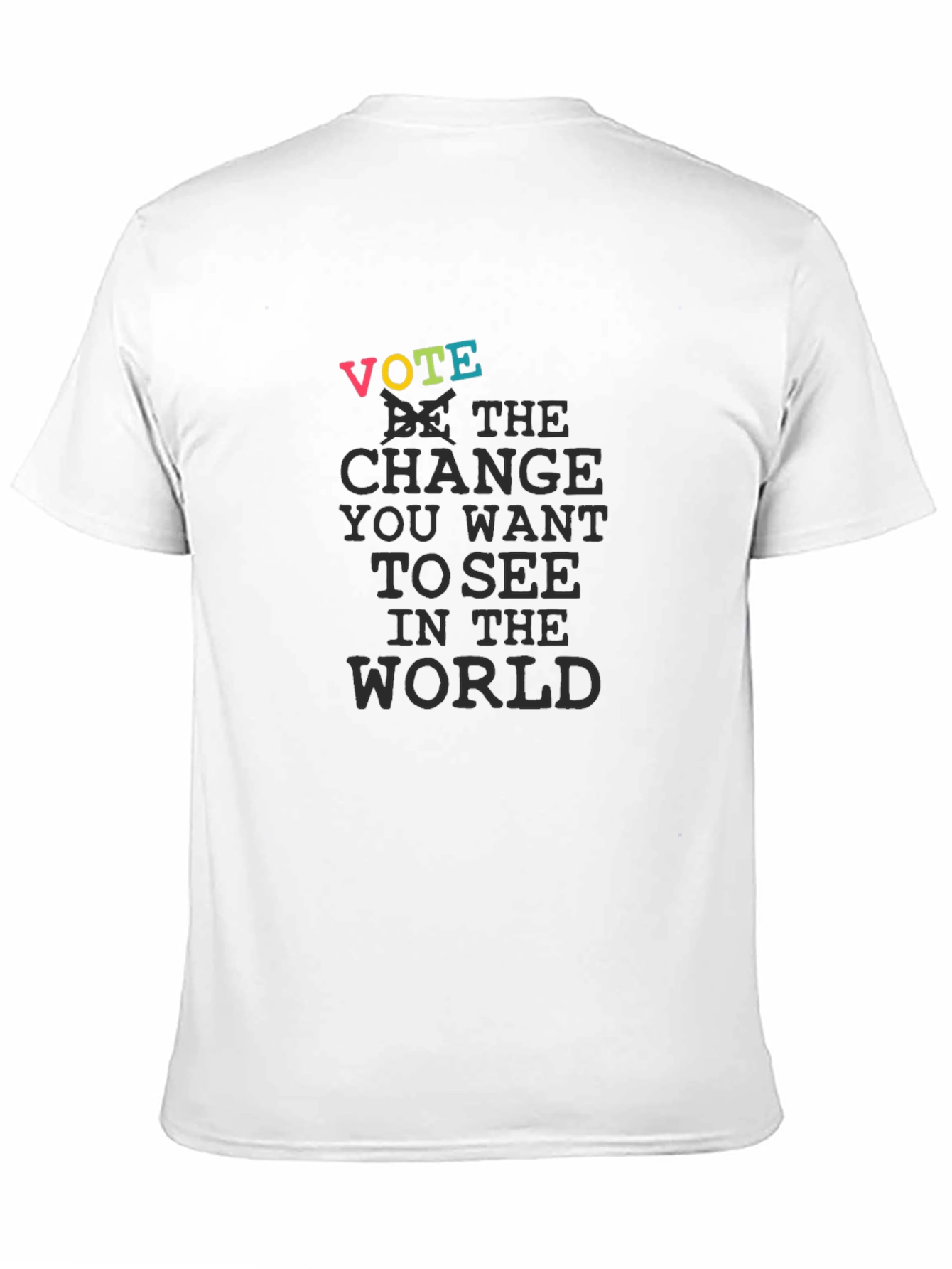Vote for Change Graphic Print T-Shirt
