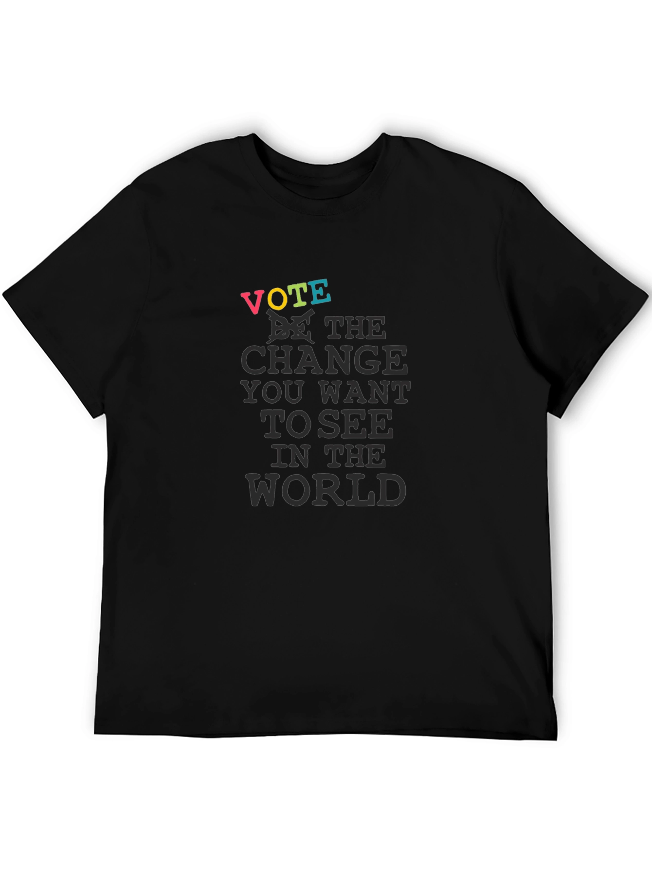 Vote for Change Graphic Print T-Shirt