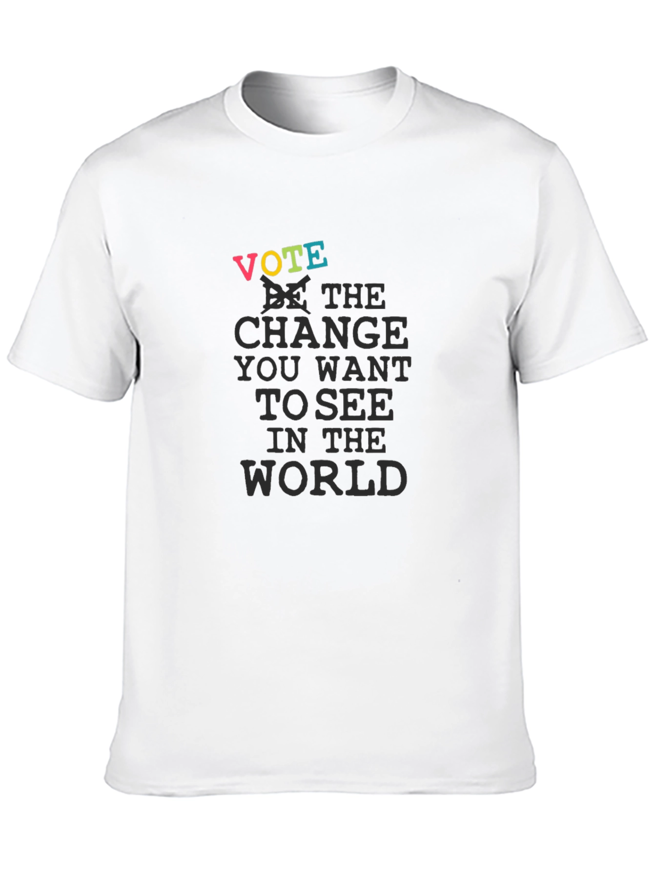 Vote for Change Graphic Print T-Shirt