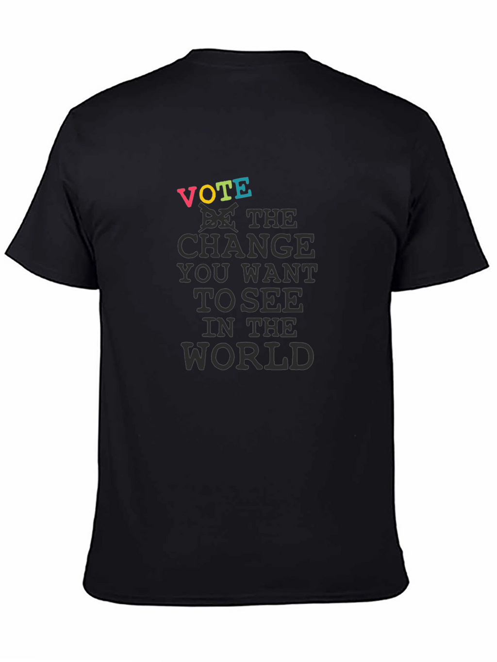 Vote for Change Graphic Print T-Shirt