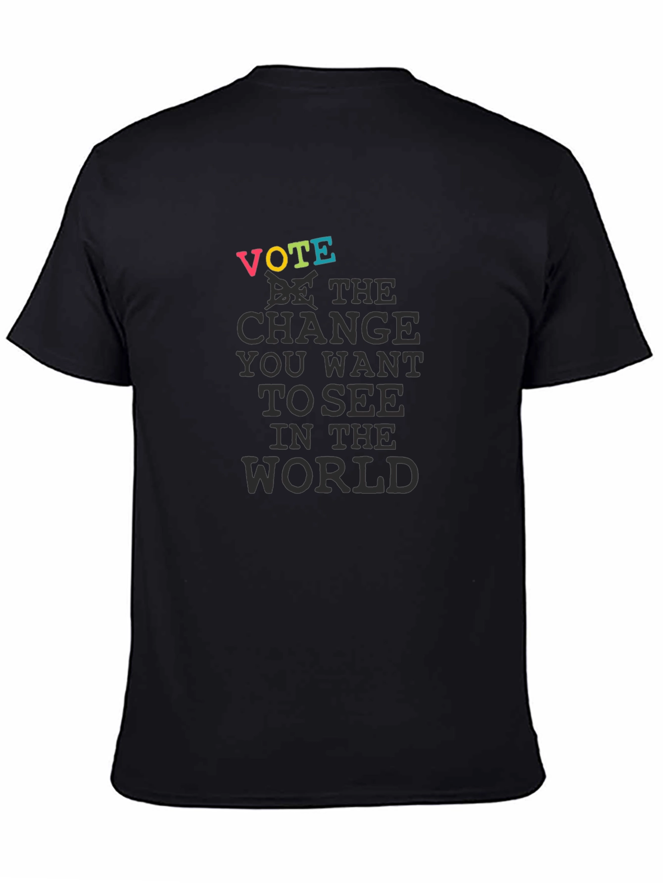 Vote for Change Graphic Print T-Shirt