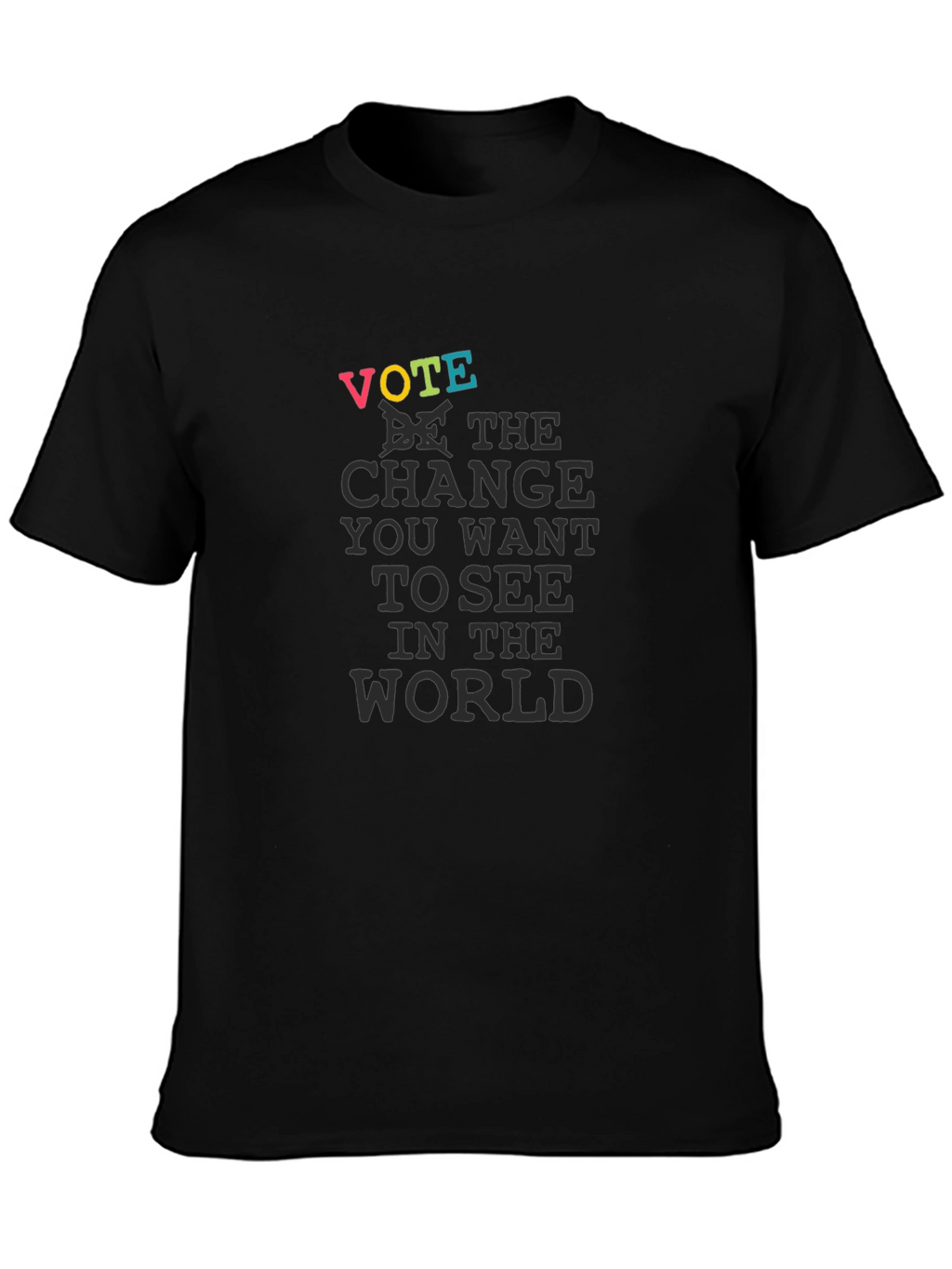 Vote for Change Graphic Print T-Shirt