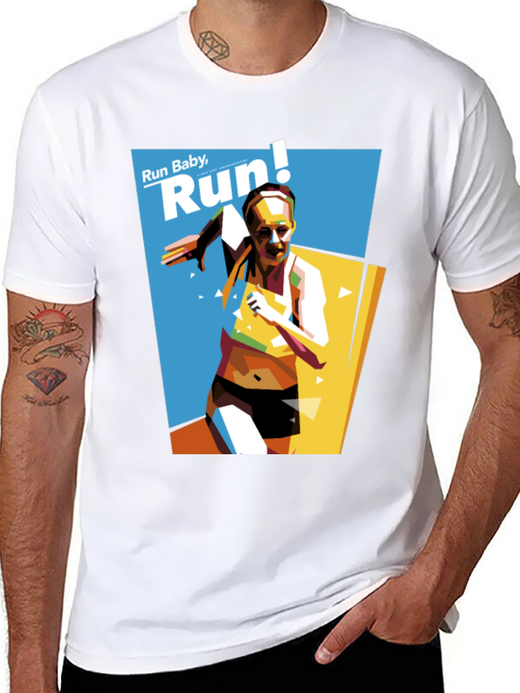 Run Baby Run! Graphic T-Shirt