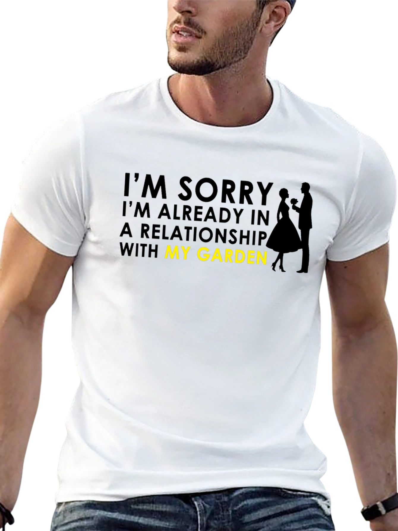 Gardeners Humor T-Shirt: Relationship with My Garden Tee