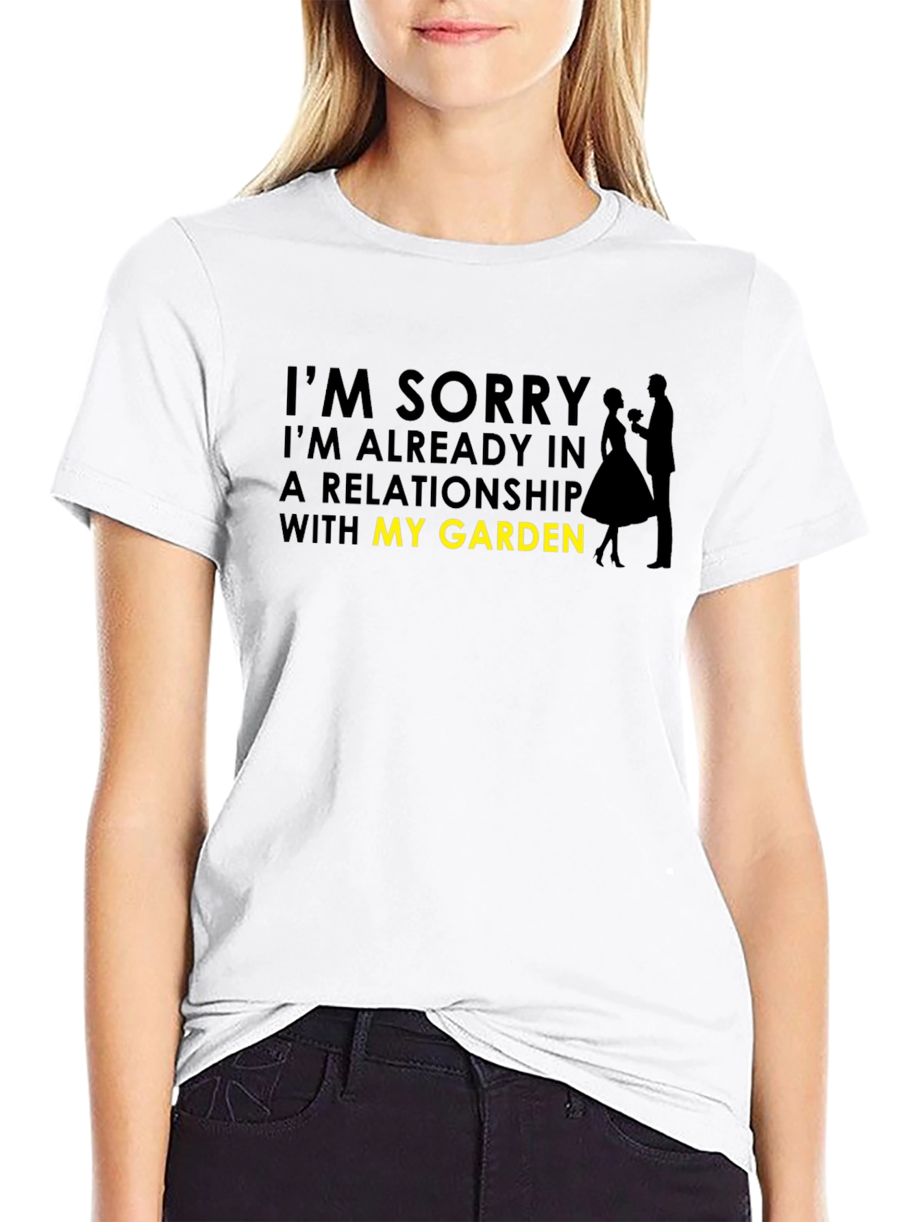 Gardeners Humor T-Shirt: Relationship with My Garden Tee