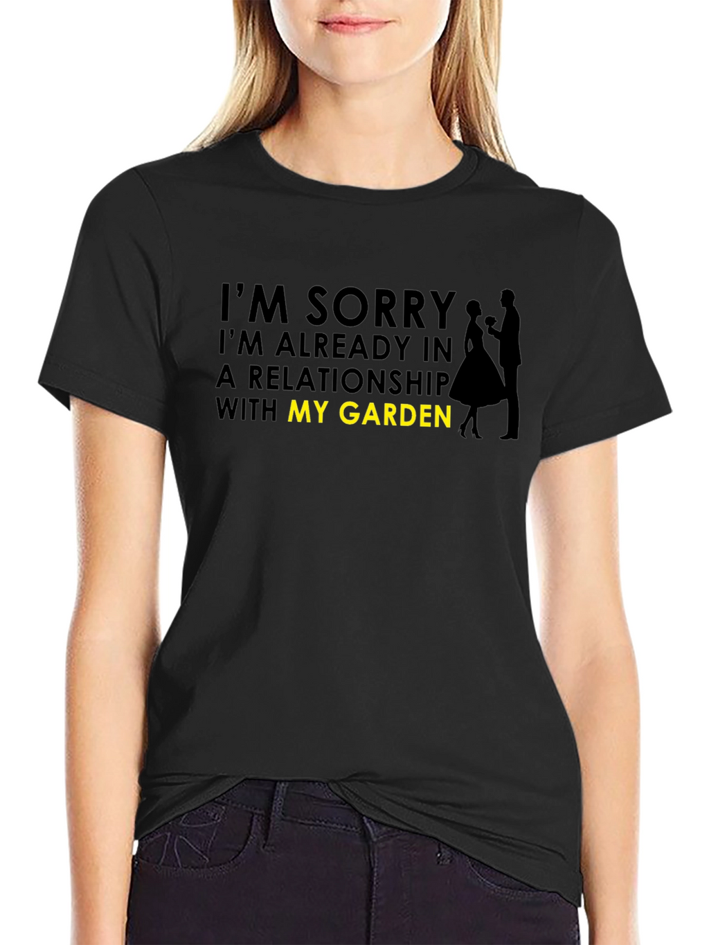 Gardeners Humor T-Shirt: Relationship with My Garden Tee