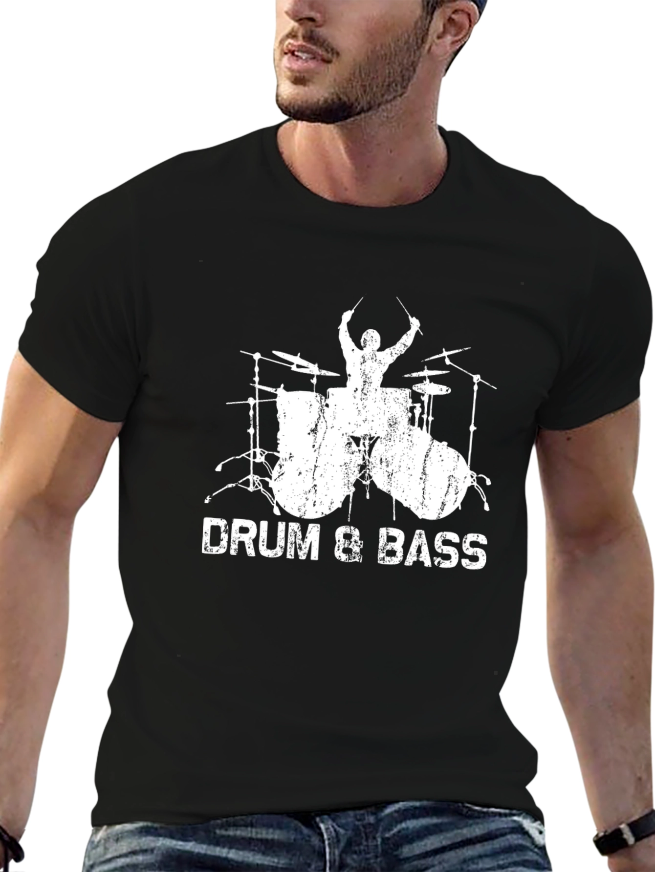 Drum & Bass T-Shirt - Musician Tee