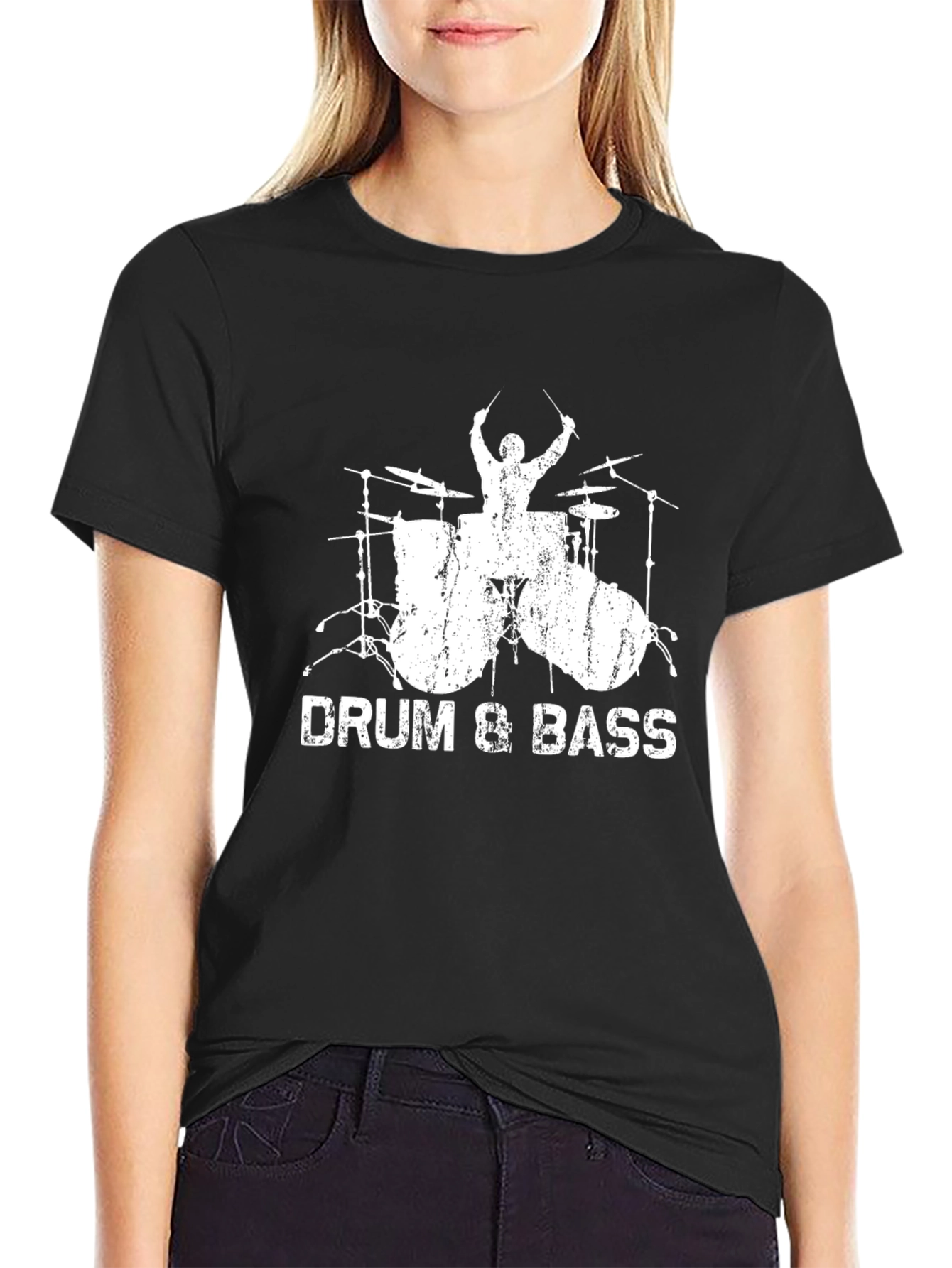 Drum & Bass T-Shirt - Musician Tee