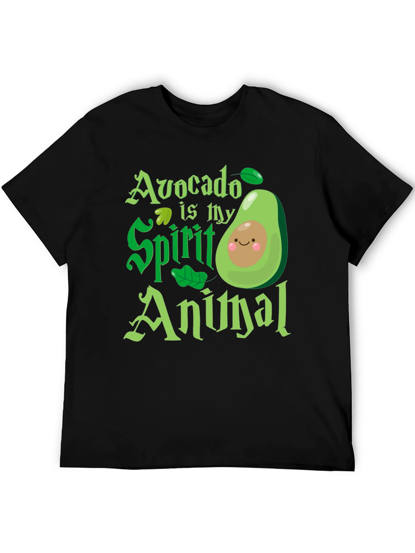 Avocado is My Spirit Animal - Graphic T-Shirt