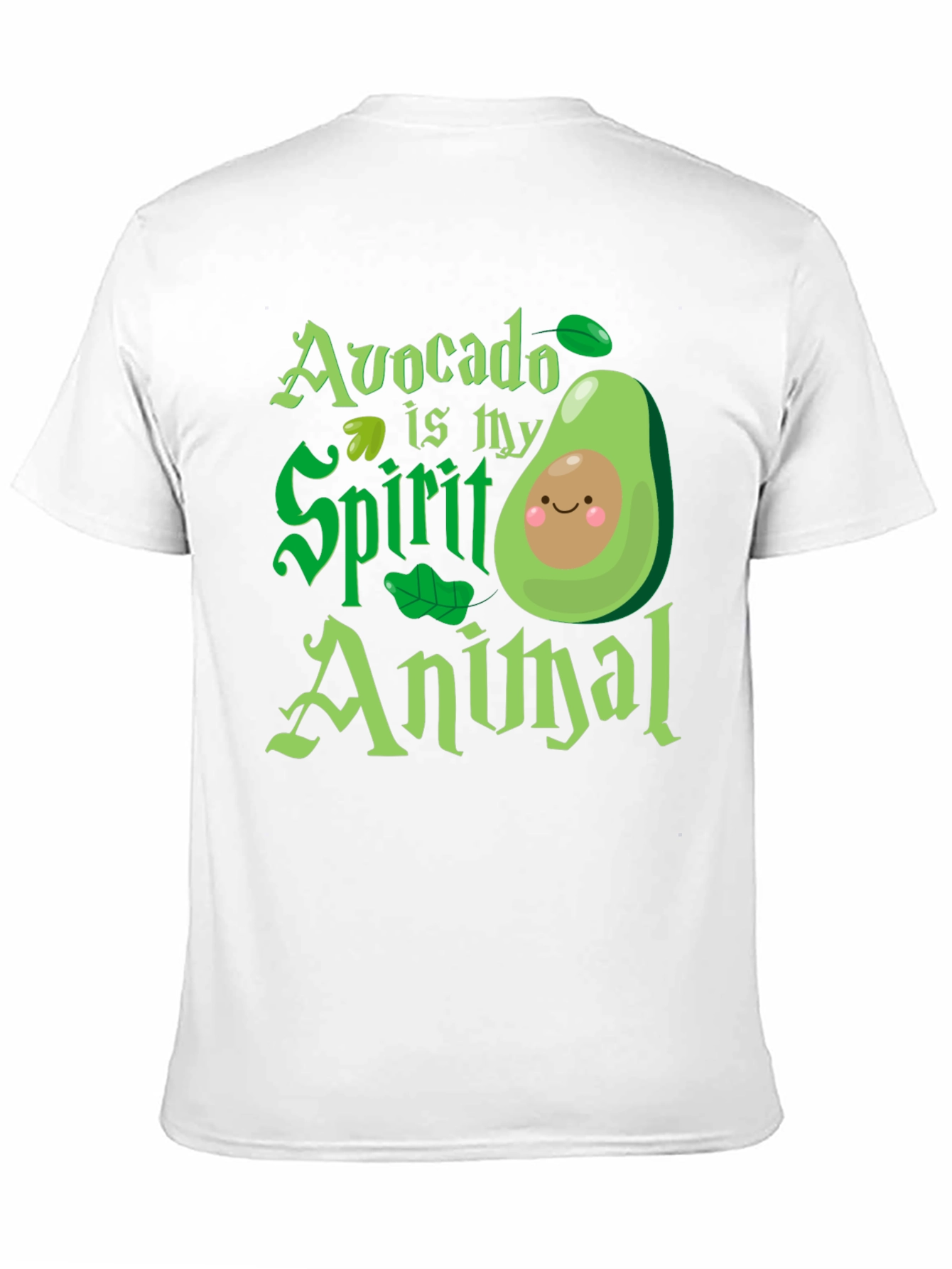 Avocado is My Spirit Animal - Graphic T-Shirt