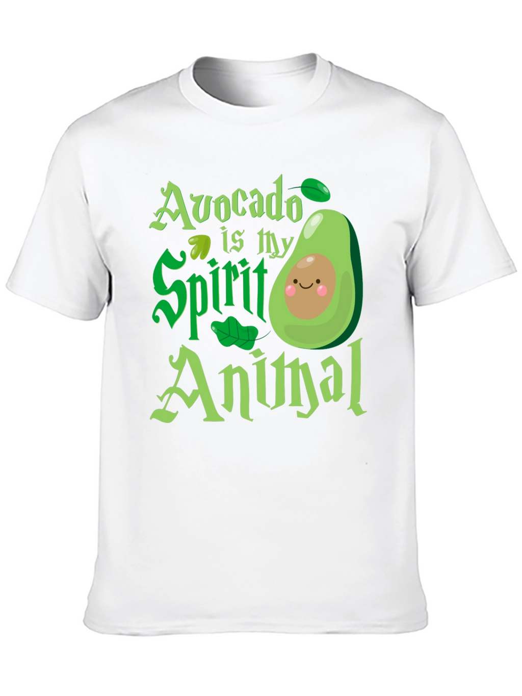 Avocado is My Spirit Animal - Graphic T-Shirt