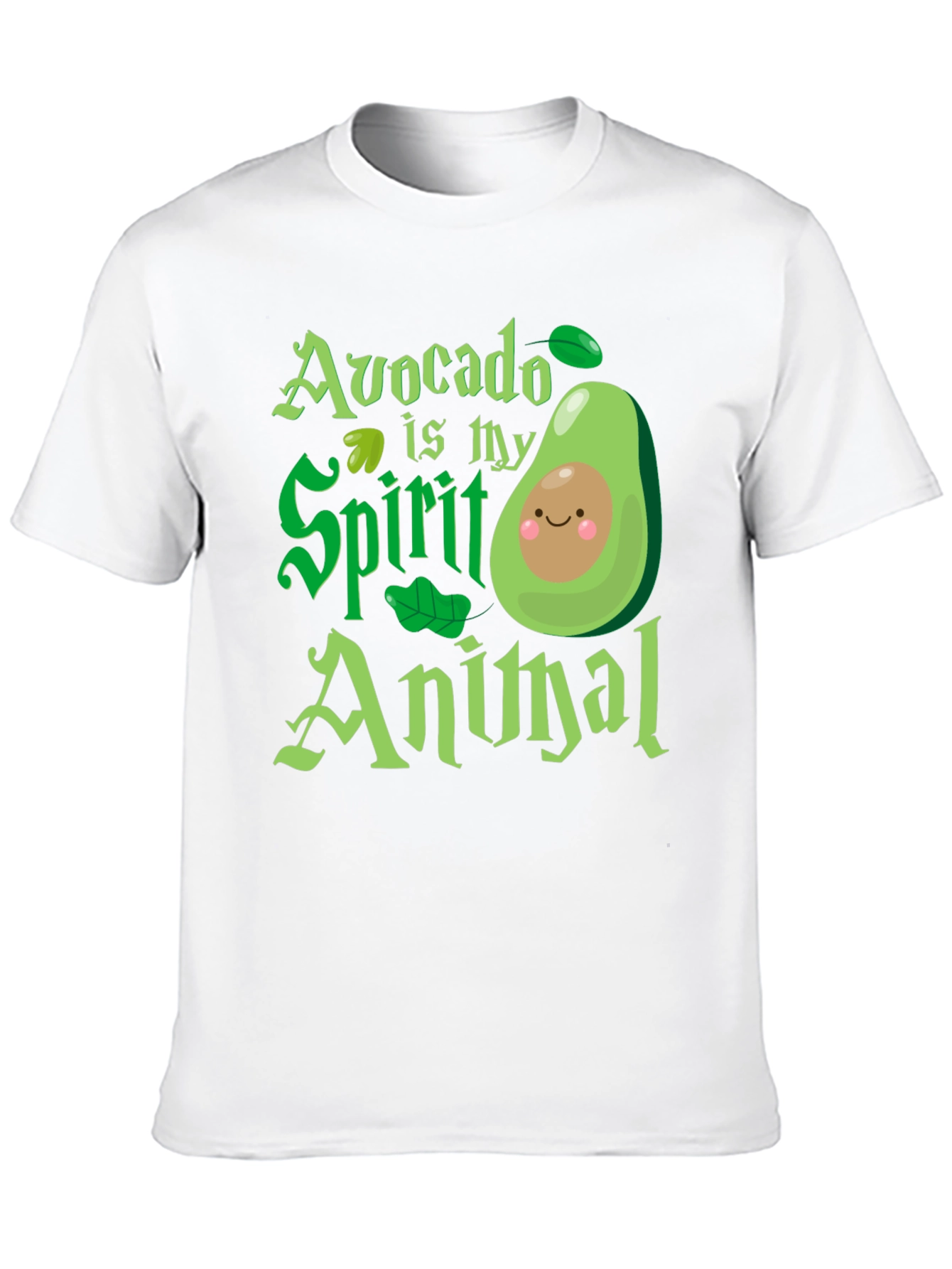 Avocado is My Spirit Animal - Graphic T-Shirt