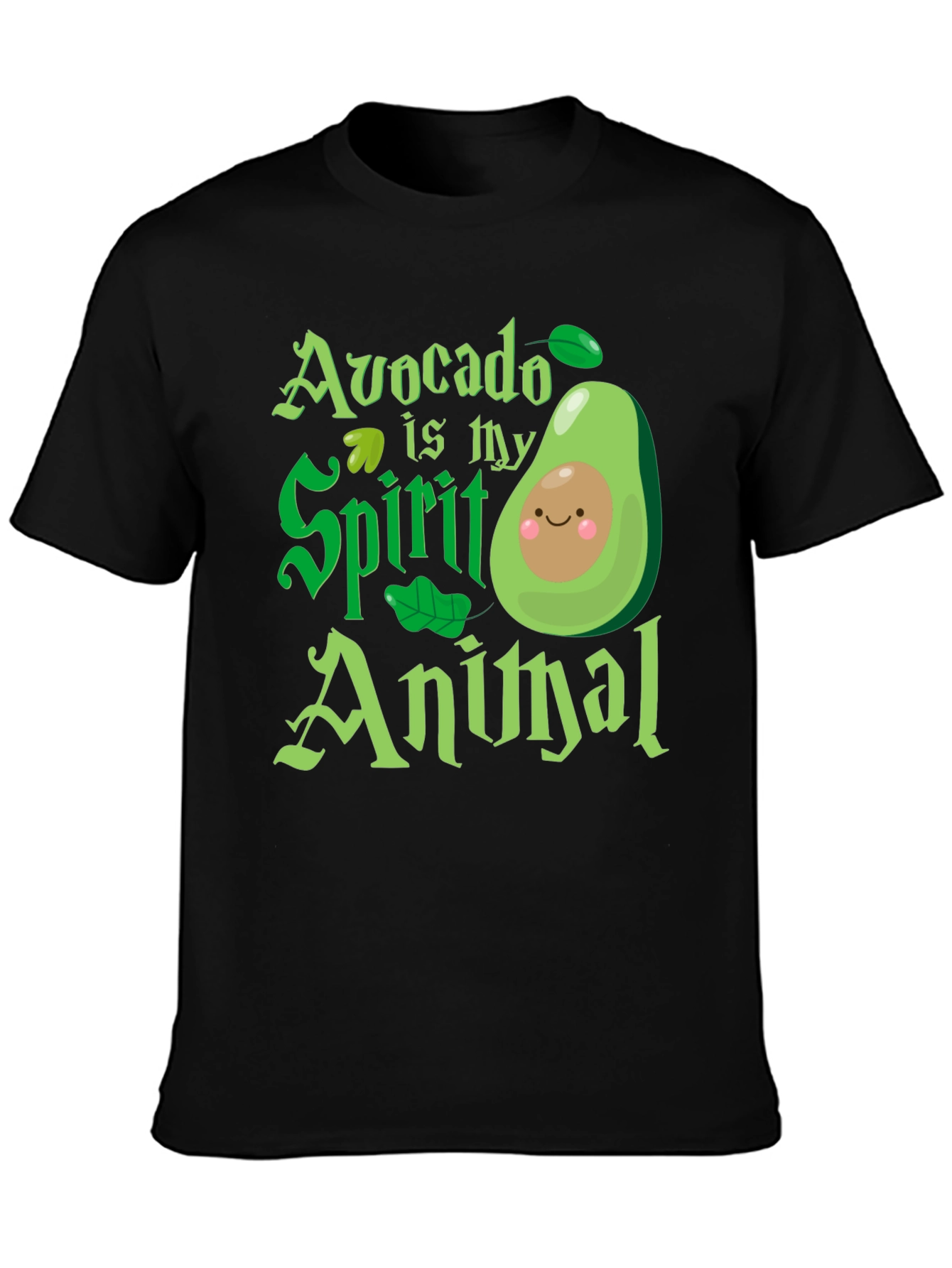 Avocado is My Spirit Animal - Graphic T-Shirt
