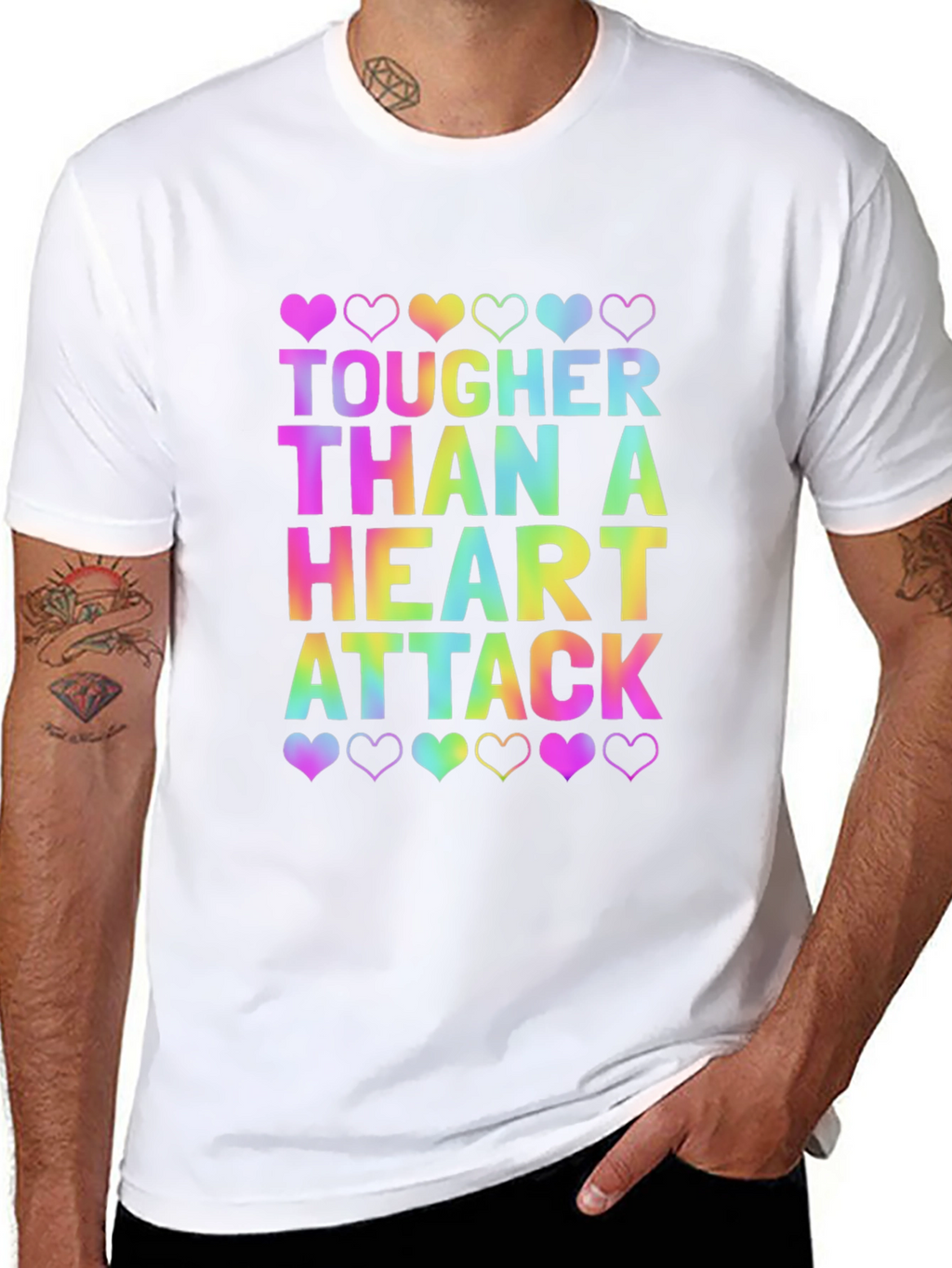 Tougher Than a Heart Attack Tee