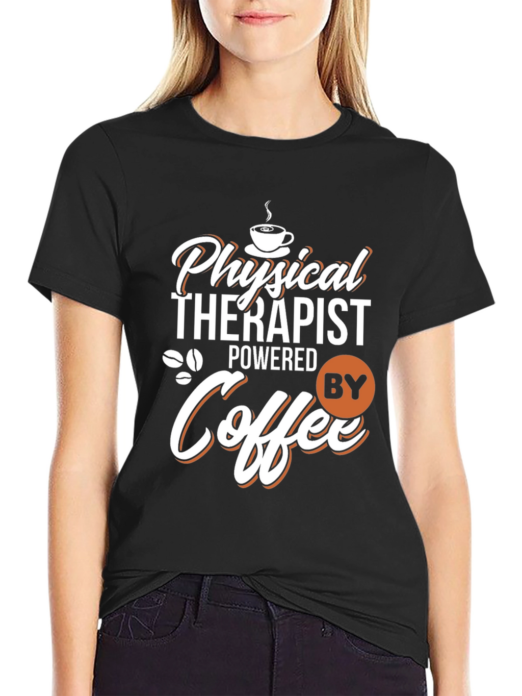 Physical Therapist Powered By Coffee T-Shirt